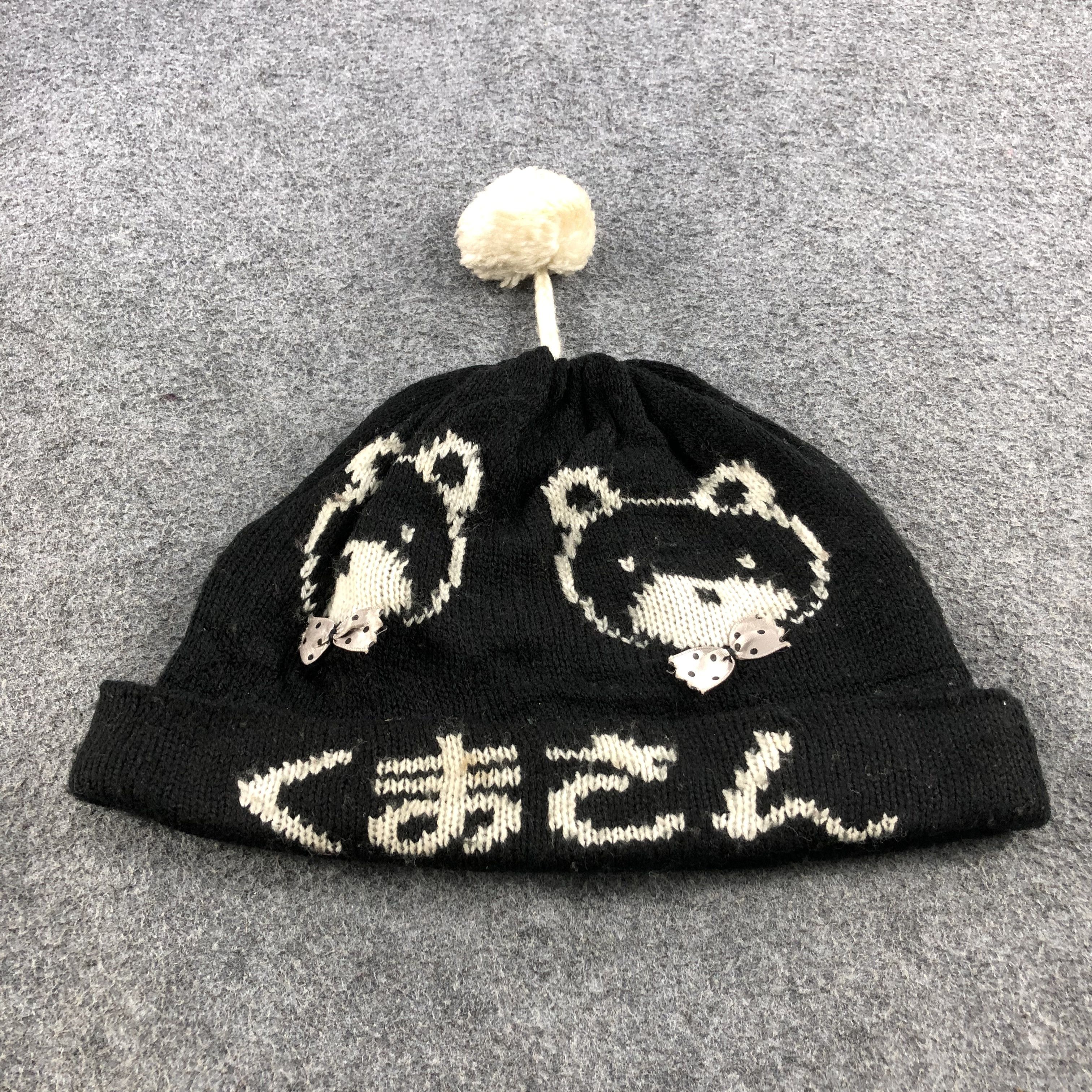 Japanese Brand Kuma-san Beanie Snowcap Snow Hat B244 Size ONE SIZE - 3 Thumbnail