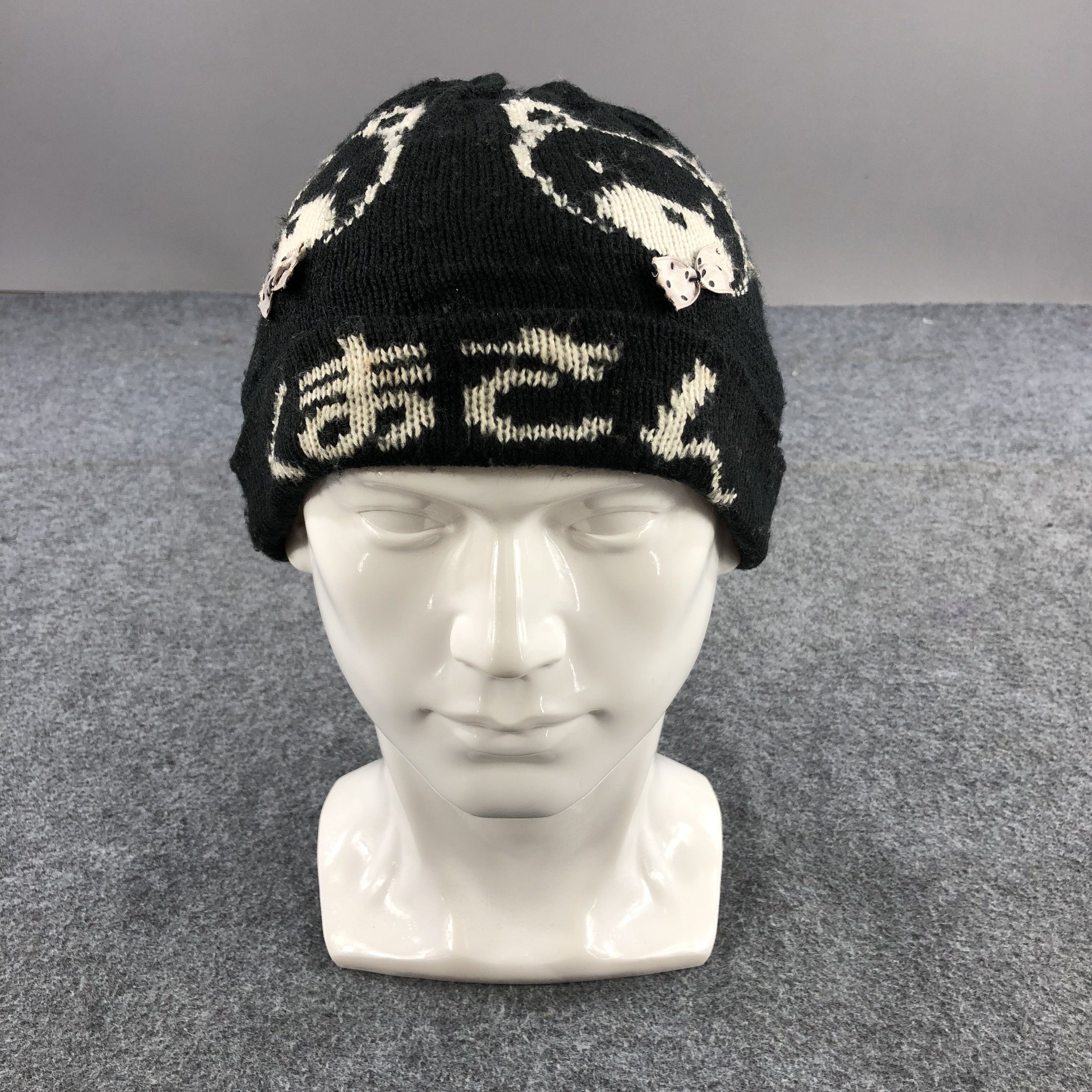 Japanese Brand Kuma-san Beanie Snowcap Snow Hat B244 Size ONE SIZE - 1 Thumbnail