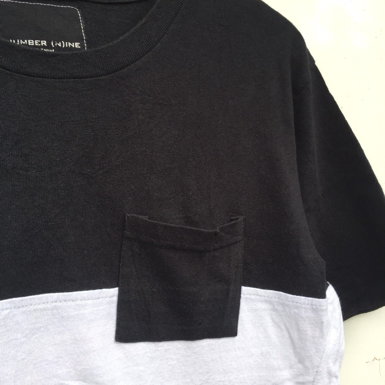 Number (N)ine number (n)ine denim line striped pocket tees Size US M / EU 48-50 / 2 - 3 Thumbnail