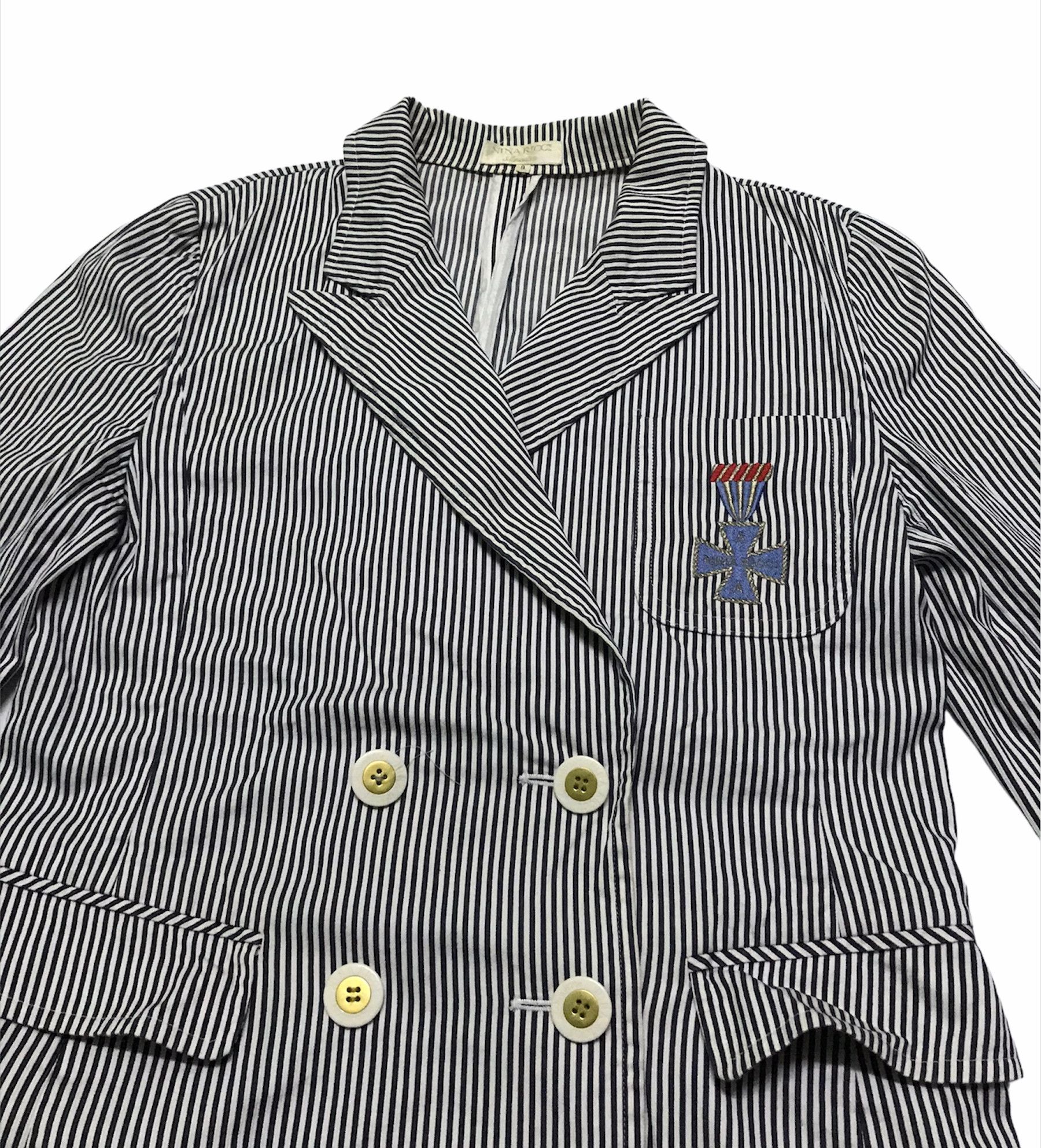Nina Ricci Nina Ricci stripes coat Size M / US 6-8 / IT 42-44 - 5 Thumbnail