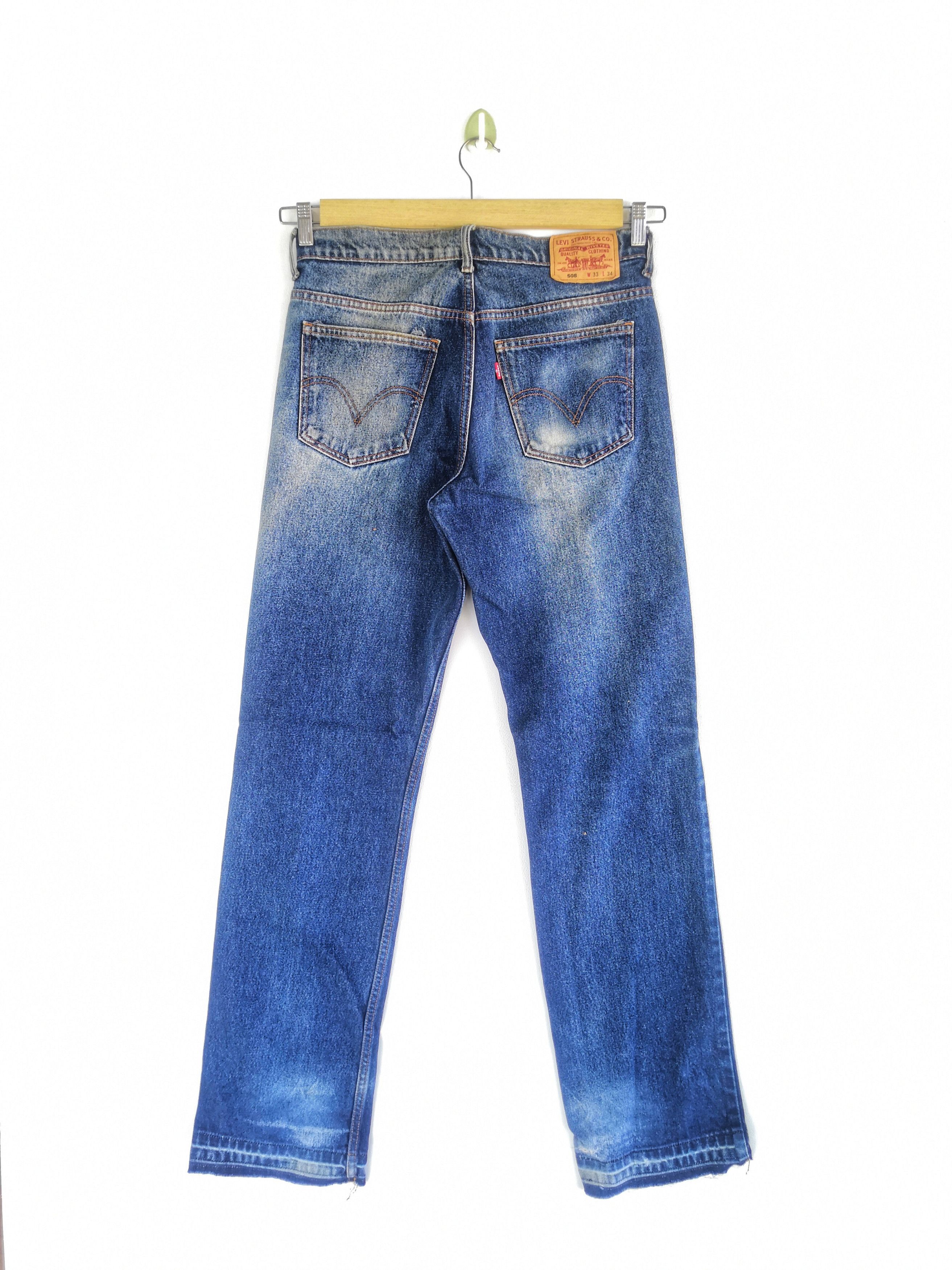 Levi's Vintage Levis Jeans Released Hem Levi's 508 Denim Pants Size US 30 / EU 46 - 2 Thumbnail