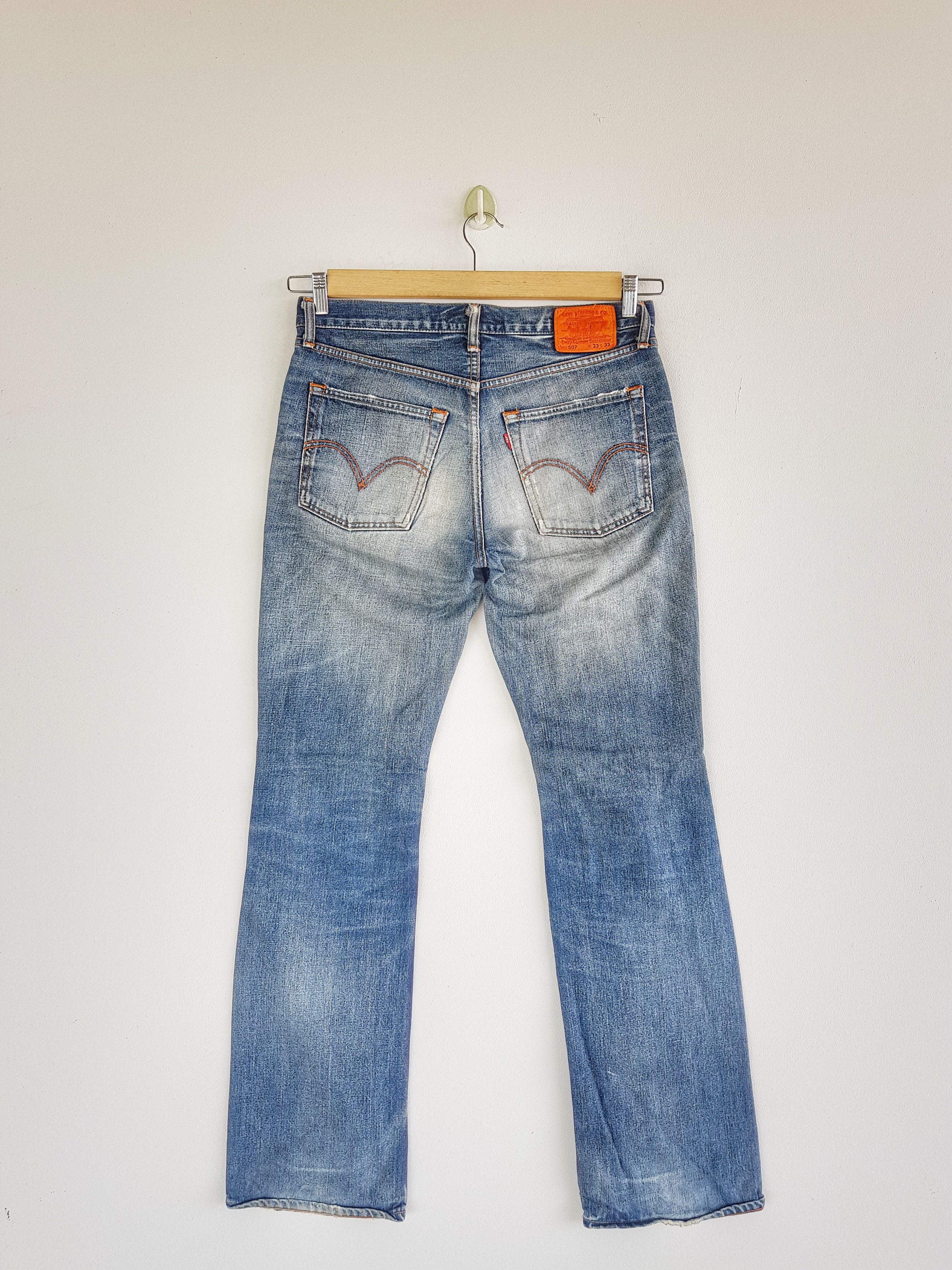 Vintage Distressed Levi s 507 Jeans Levis 507 Denim Pants Grailed