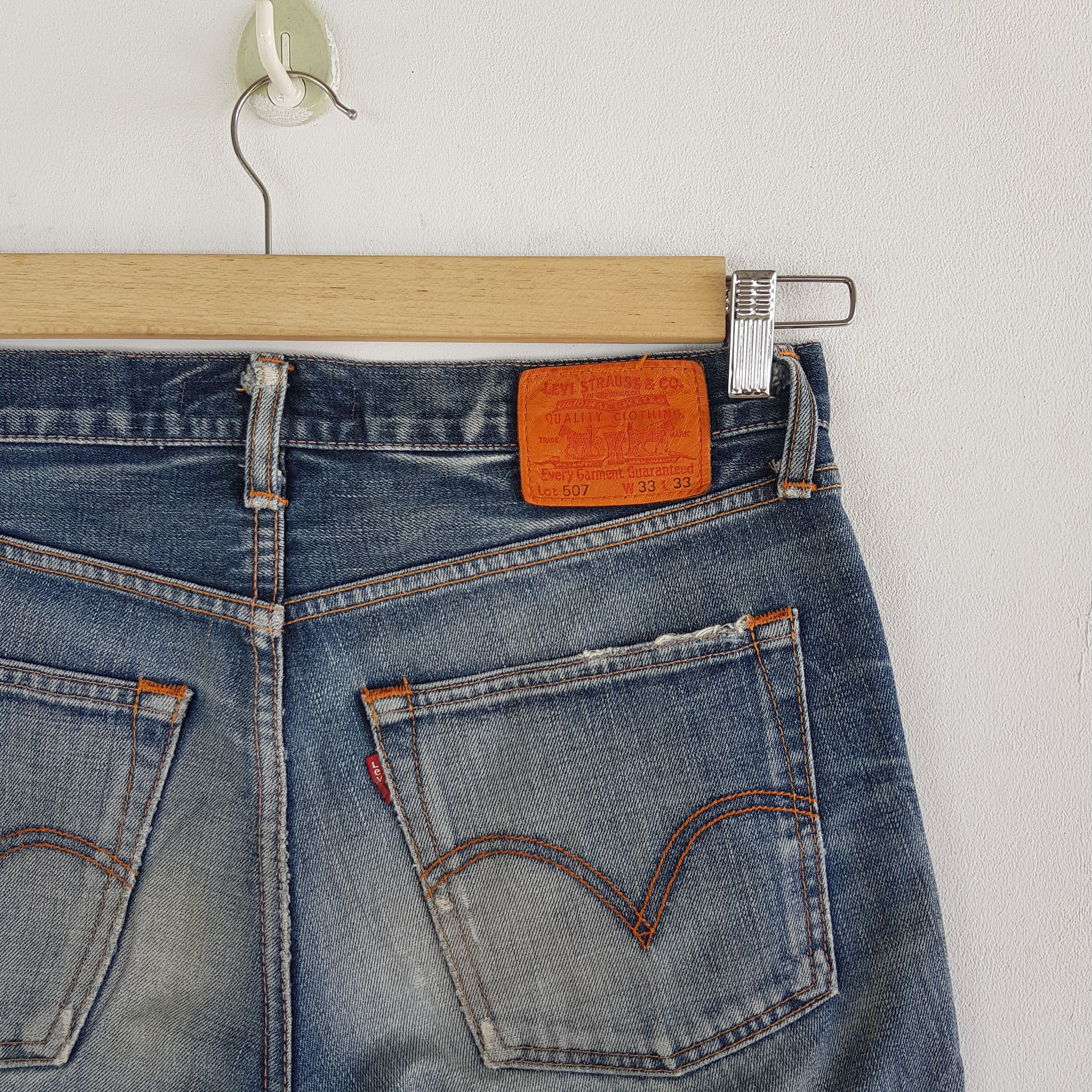 Levi's Distressed Levis 507 Jeans Levi's 507 Denim Pants Size US 34 / EU 50 - 7 Thumbnail