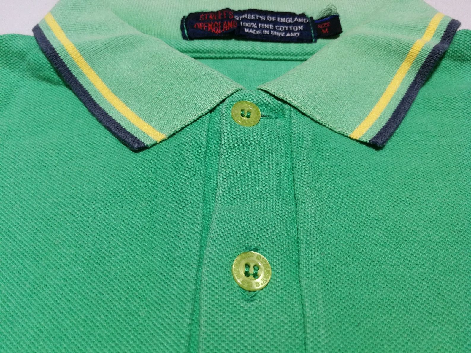 Vintage Vintage 90s Street's of England Polo Shirt Size S / US 4 / IT 40 - 4 Thumbnail