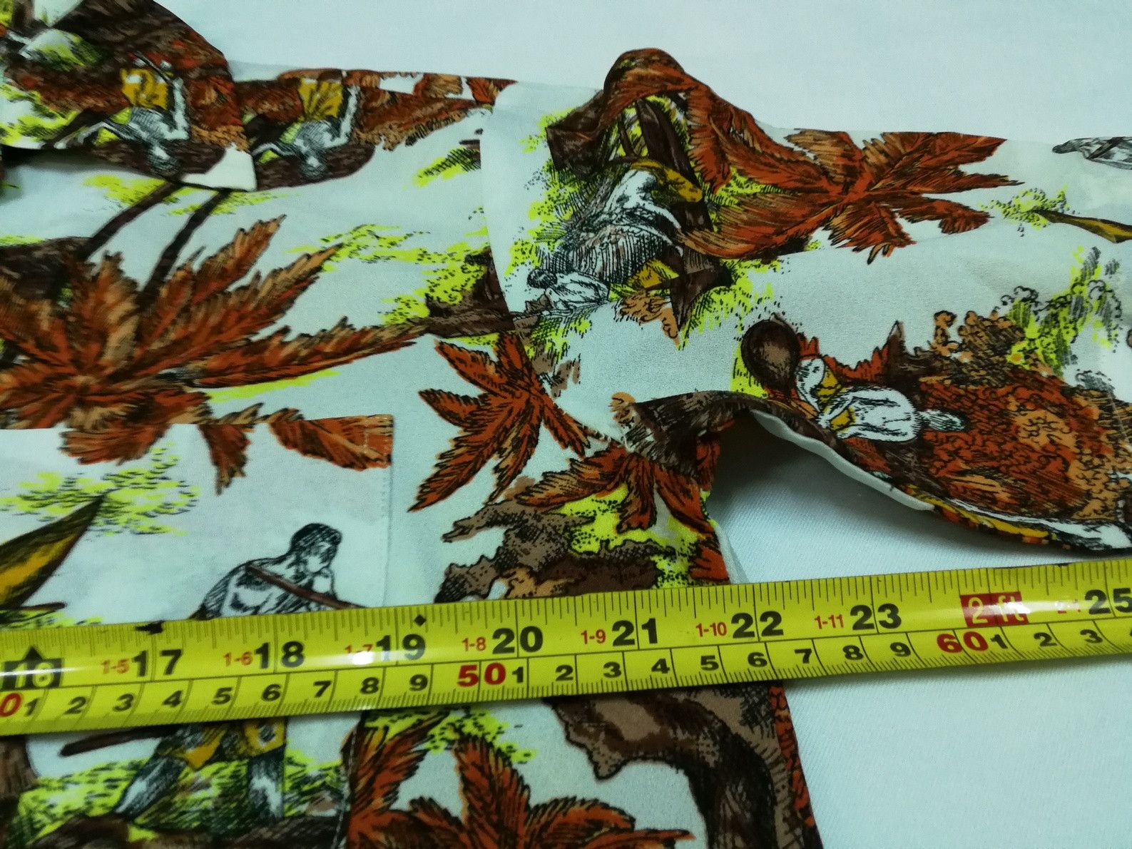 Vintage Vintage 80s Kings Men Y.M.K Hawaiian Graphic Village View Size US L / EU 52-54 / 3 - 4 Thumbnail