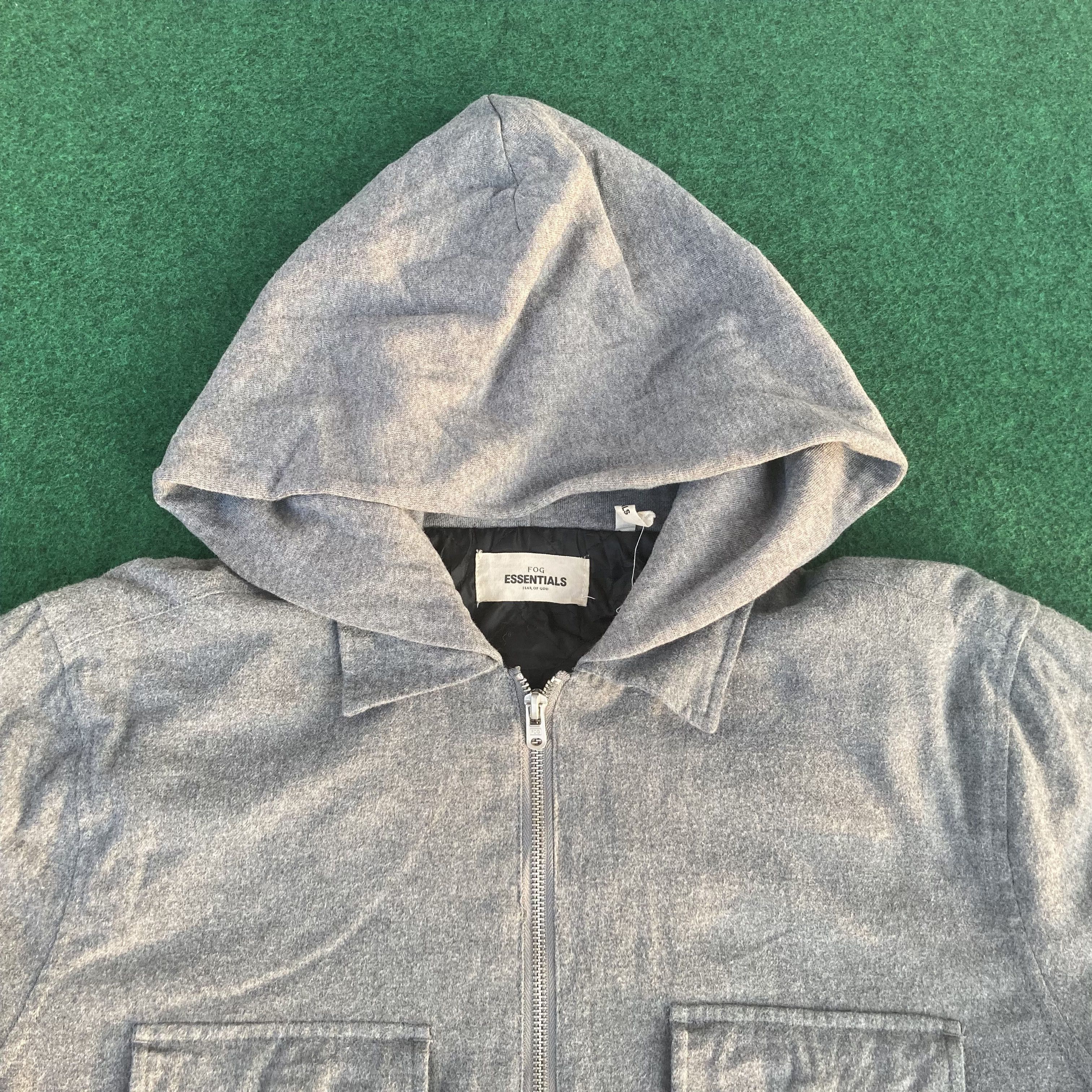 Essentials Fear Of God Essentials Hoodie Hooded Zipper Sweater Size US M / EU 48-50 / 2 - 2 Thumbnail