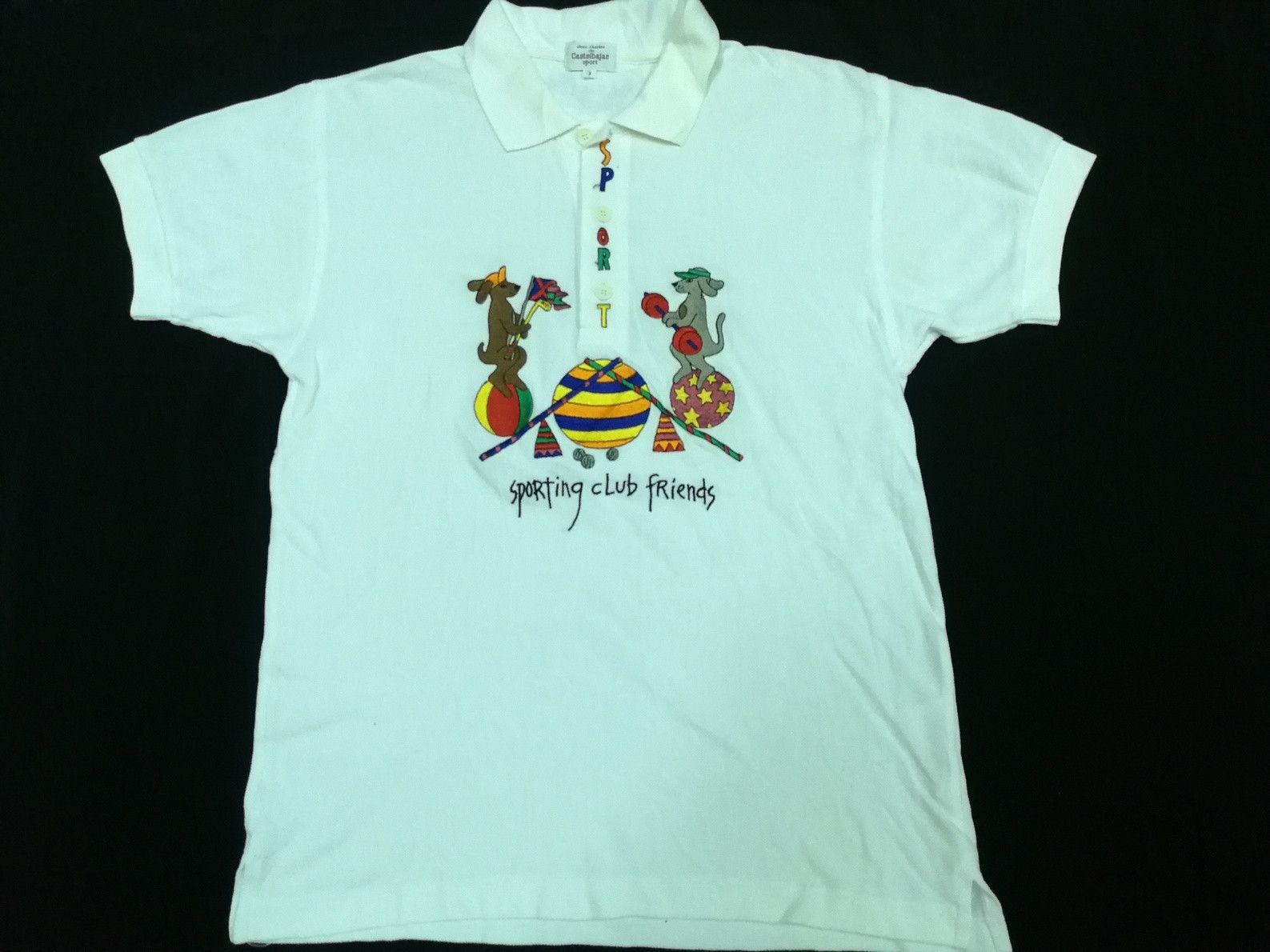 Jean Charles De Castelbajac JEAN CHARLES JC DE CASTELBAJAC SPORT POLO TEE Size US S / EU 44-46 / 1 - 1 Thumbnail