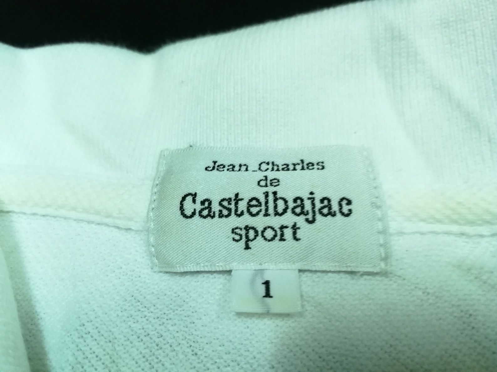 Jean Charles De Castelbajac JEAN CHARLES JC DE CASTELBAJAC SPORT POLO TEE Size US S / EU 44-46 / 1 - 3 Thumbnail