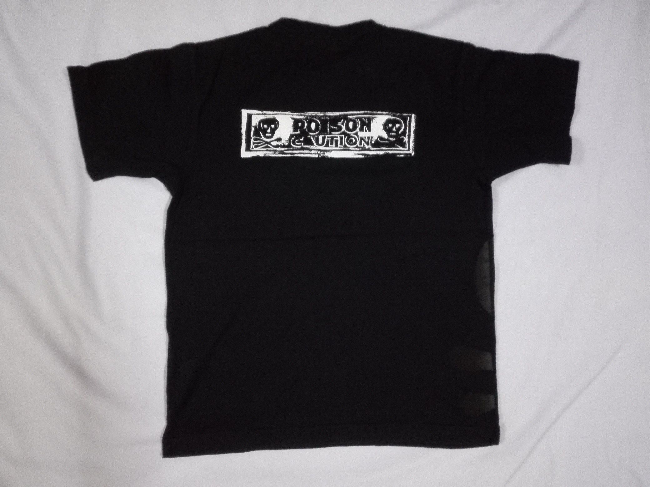 Andy Warhol × Uniqlo ANDY WARHOL CAUTION SKULL POISON LOGO Tee Size S / US 4 / IT 40 - 1 Thumbnail