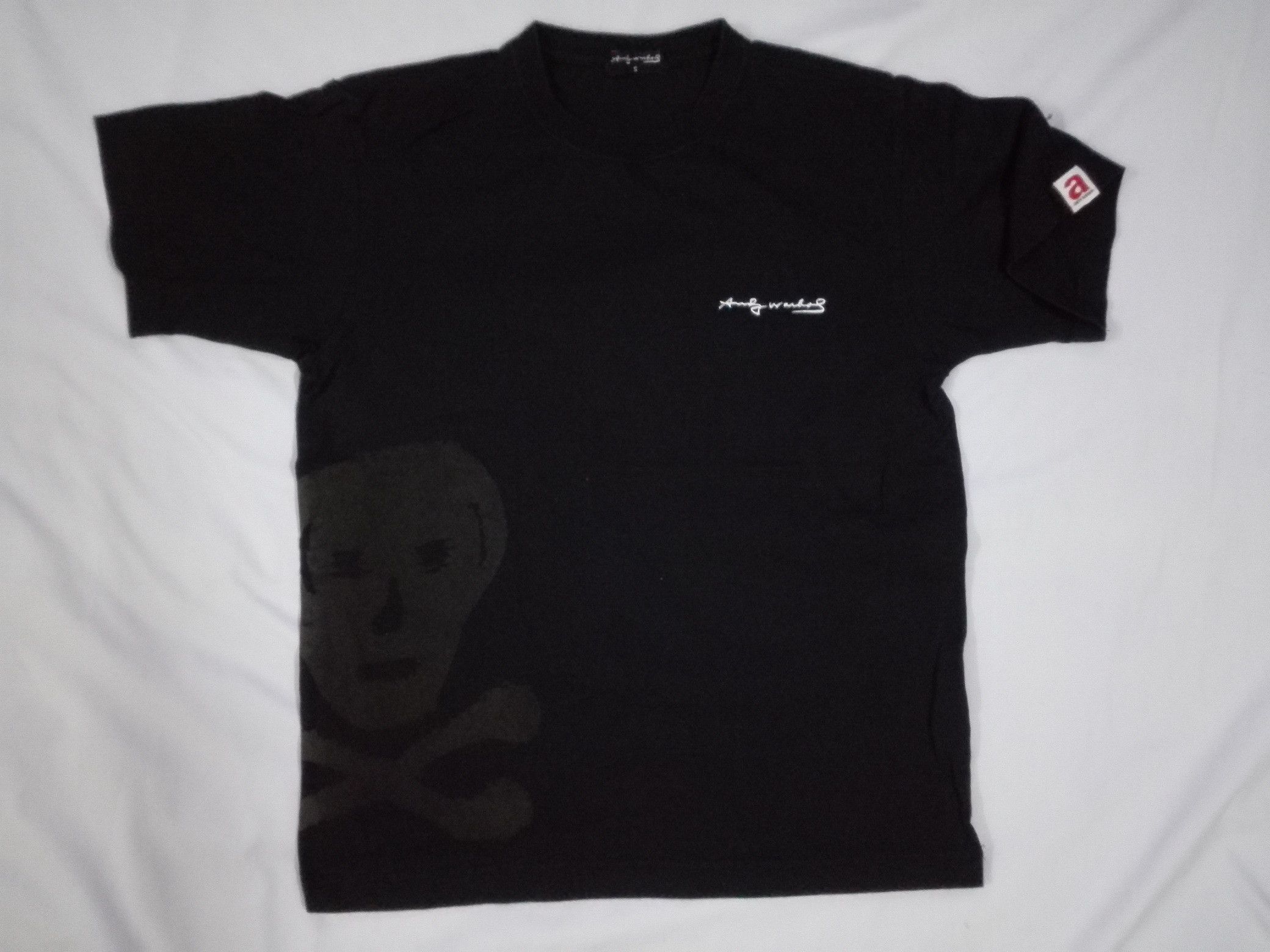 Andy Warhol × Uniqlo ANDY WARHOL CAUTION SKULL POISON LOGO Tee Size S / US 4 / IT 40 - 2 Thumbnail