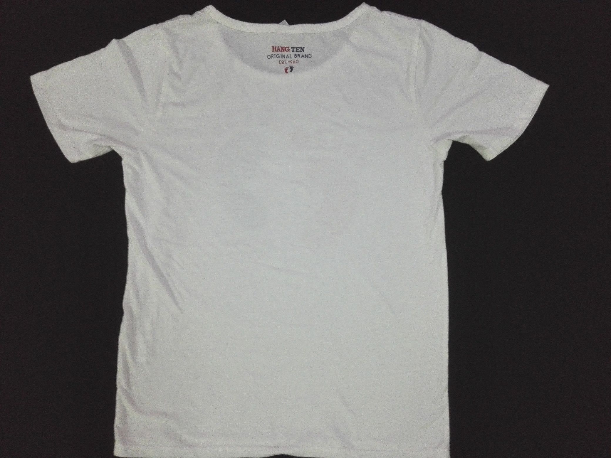 Hang Ten HANG TEN BIG LOGO Surf Wear Tee Orange Label Size M / US 6-8 / IT 42-44 - 9 Thumbnail