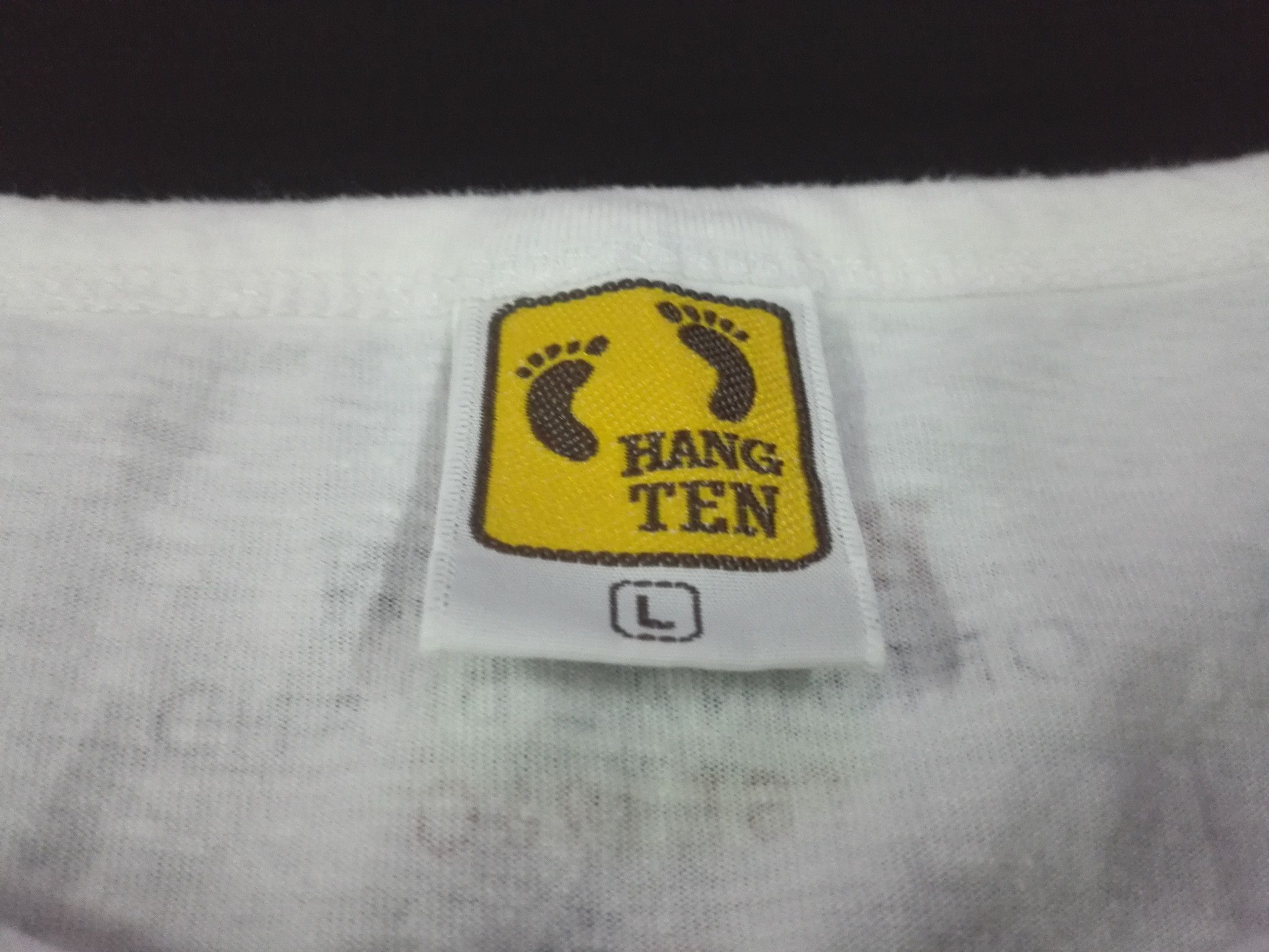 Hang Ten HANG TEN BIG LOGO Surf Wear Tee Orange Label Size M / US 6-8 / IT 42-44 - 3 Thumbnail