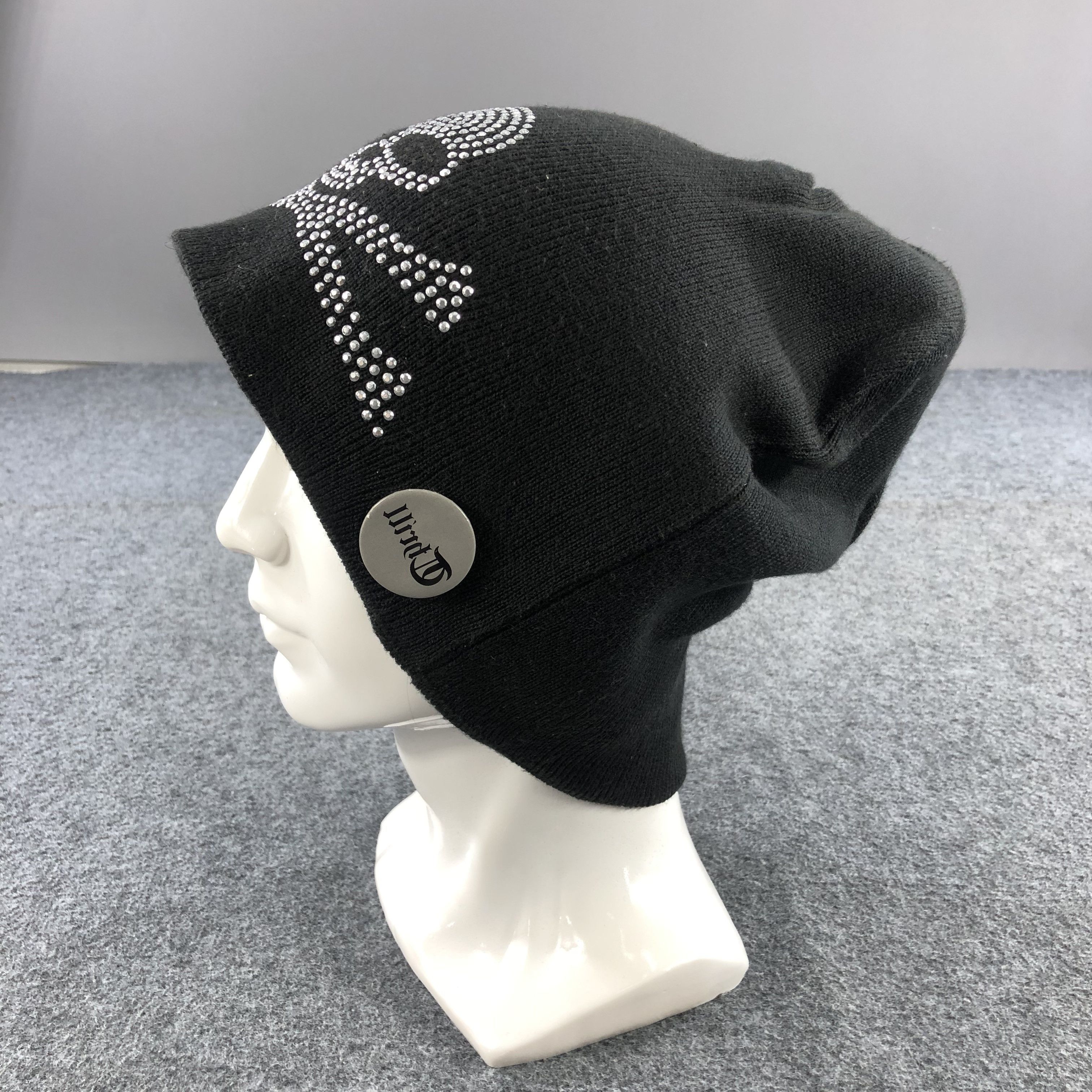 PPFM PPFM Skull and Bones Beanie Snowcap Snow Hat B172 Size ONE SIZE - 2 Thumbnail