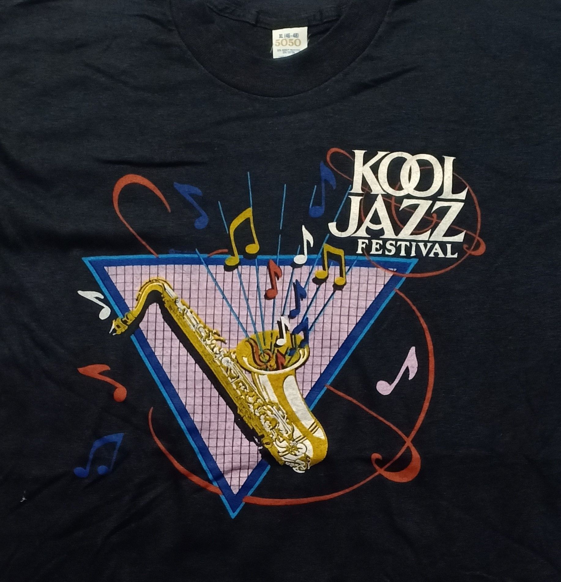 1982 KOOL Jazz Festival Vintage Band Music Tee Shirt cheapest 80s 1980s