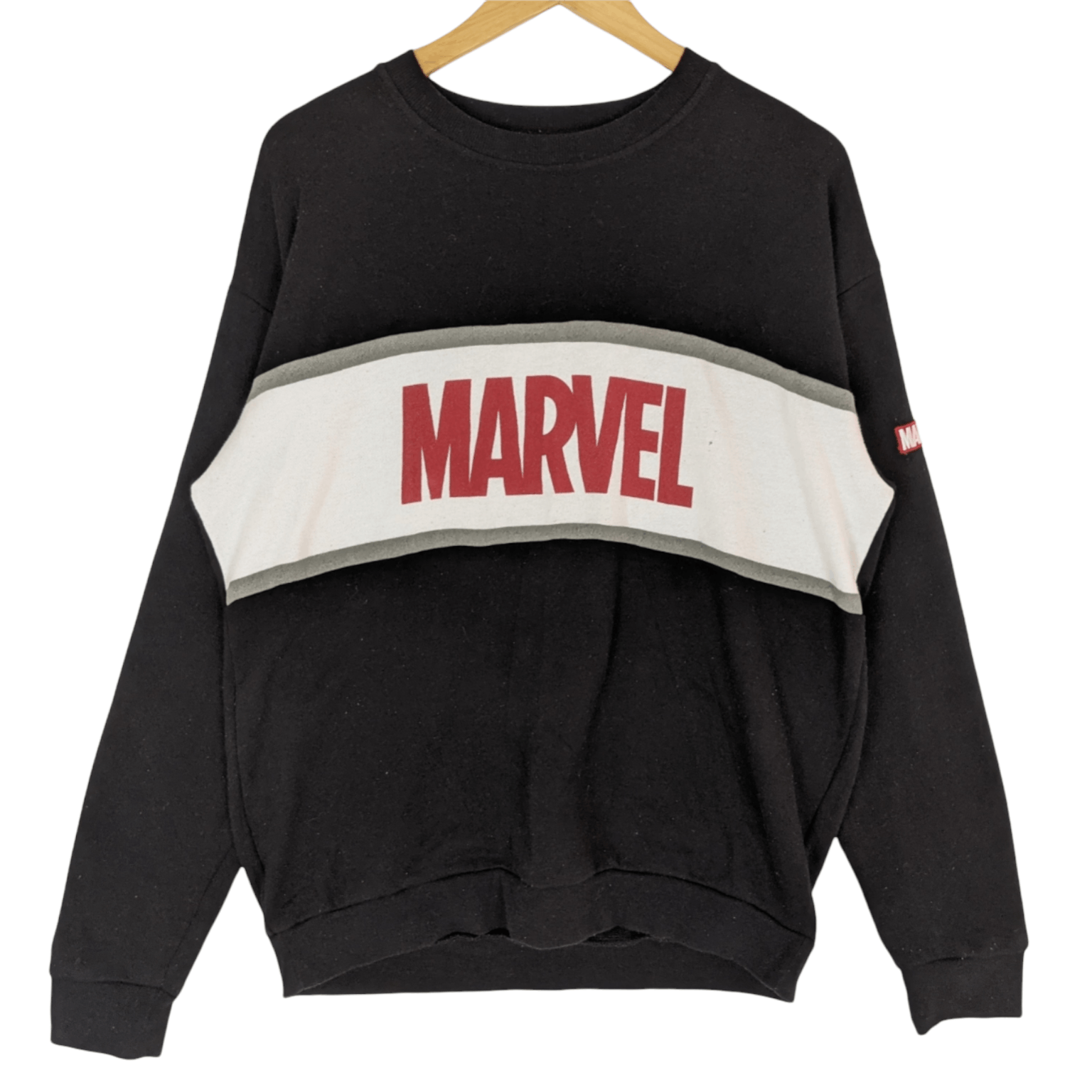 Marvel Comics MARVEL Big Spell Out Jumper Sweatshirt Size US L / EU 52-54 / 3 - 2 Thumbnail