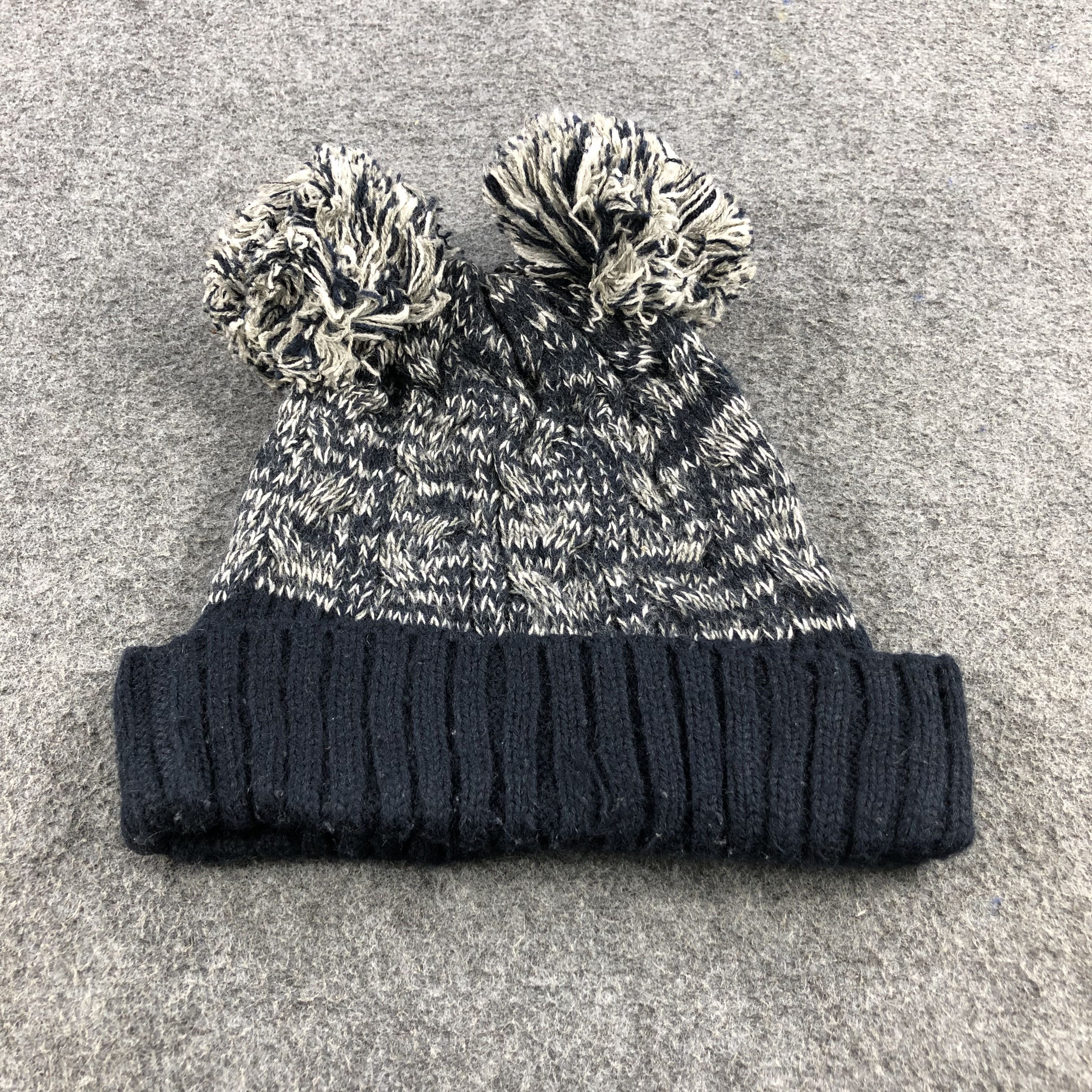 Japanese Brand Pom Pom Horns Bobbles Beanie Snowcap Snow Hat B130 Size ONE SIZE - 3 Thumbnail
