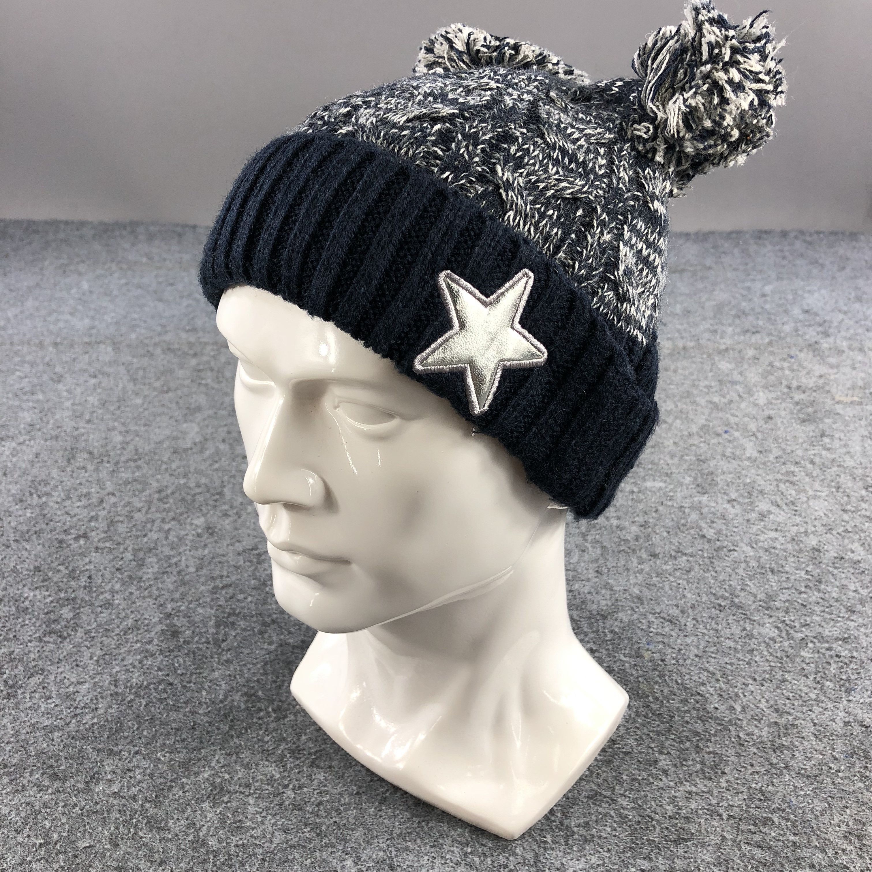 Japanese Brand Pom Pom Horns Bobbles Beanie Snowcap Snow Hat B130 Size ONE SIZE - 1 Thumbnail
