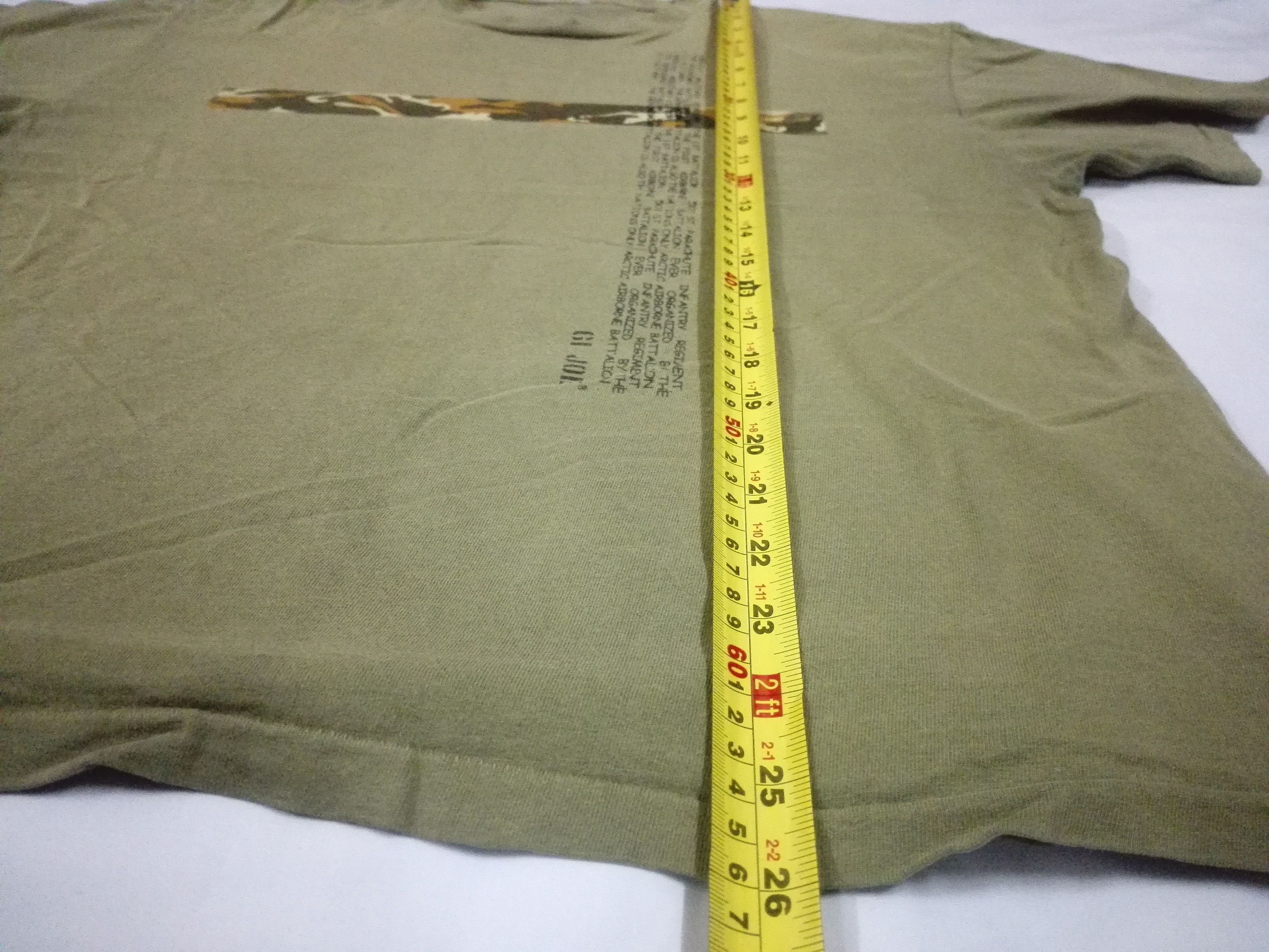 Vintage Vintage 90s Movie GI Joe Tee Single Stitch Fits M L Size US L / EU 52-54 / 3 - 9 Thumbnail