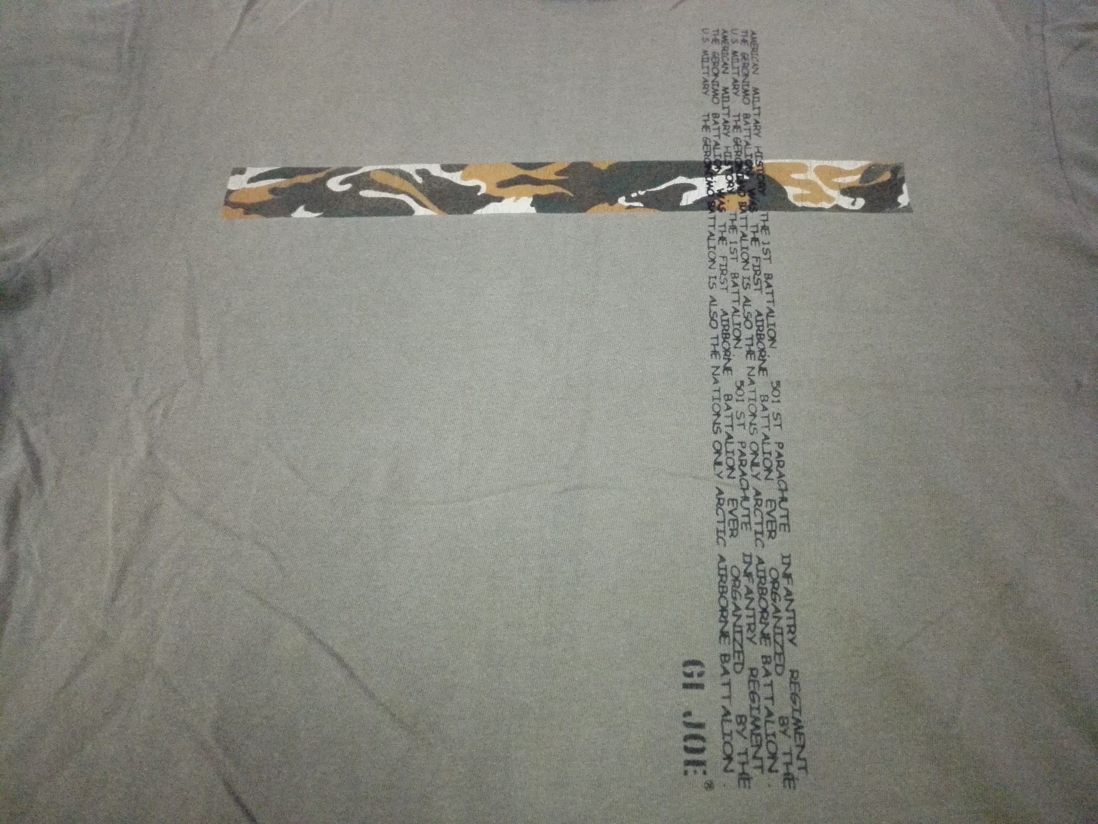 Vintage Vintage 90s Movie GI Joe Tee Single Stitch Fits M L Size US L / EU 52-54 / 3 - 5 Thumbnail
