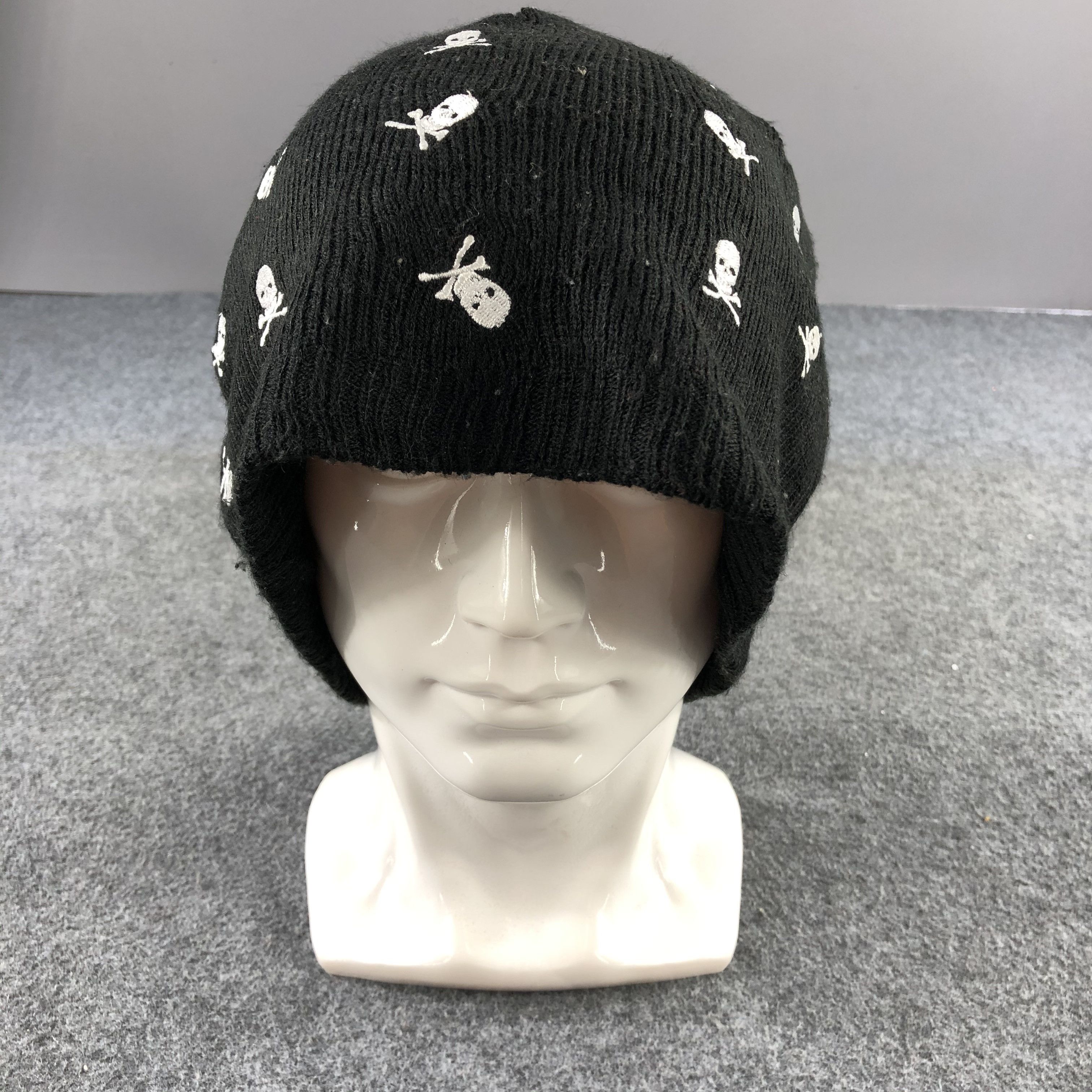 Seditionaries Unknown Sagres Mini Skulls Beanie Snowcap Snow Hat B488 Size ONE SIZE - 2 Thumbnail