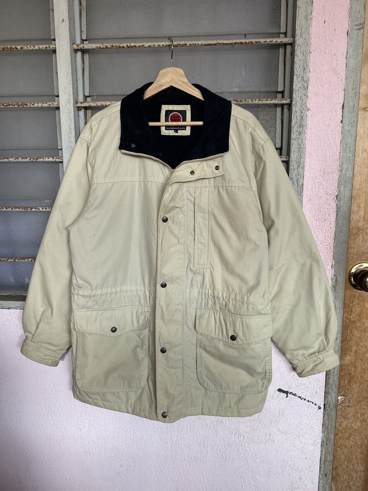 Vintage Vintage Lucky Strike Long Jacket Size US L / EU 52-54 / 3 - 5 Thumbnail