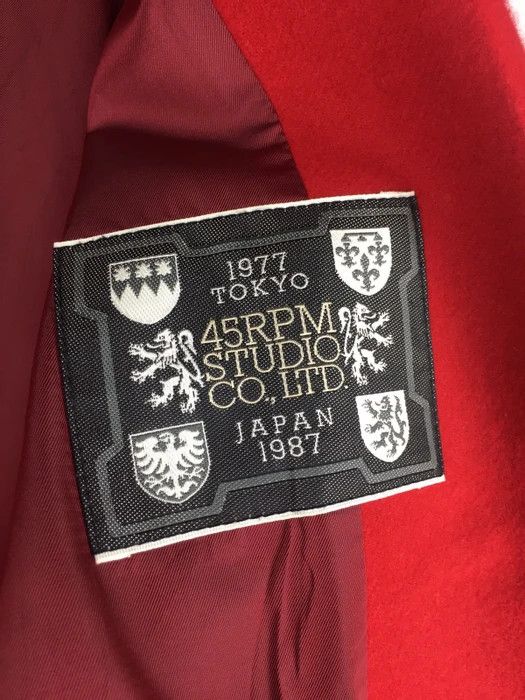 45rpm 45rpm JAPAN 1987 WOOL CASHMERE AVANT GARDE JACKET Size US L / EU 52-54 / 3 - 5 Thumbnail