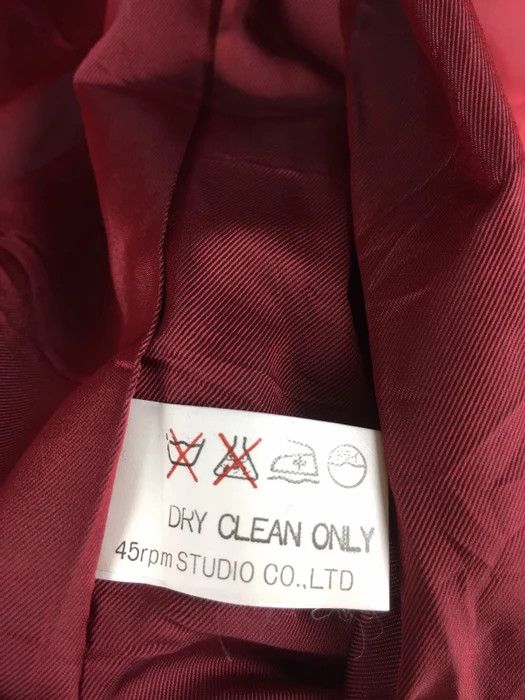 45rpm 45rpm JAPAN 1987 WOOL CASHMERE AVANT GARDE JACKET Size US L / EU 52-54 / 3 - 6 Thumbnail