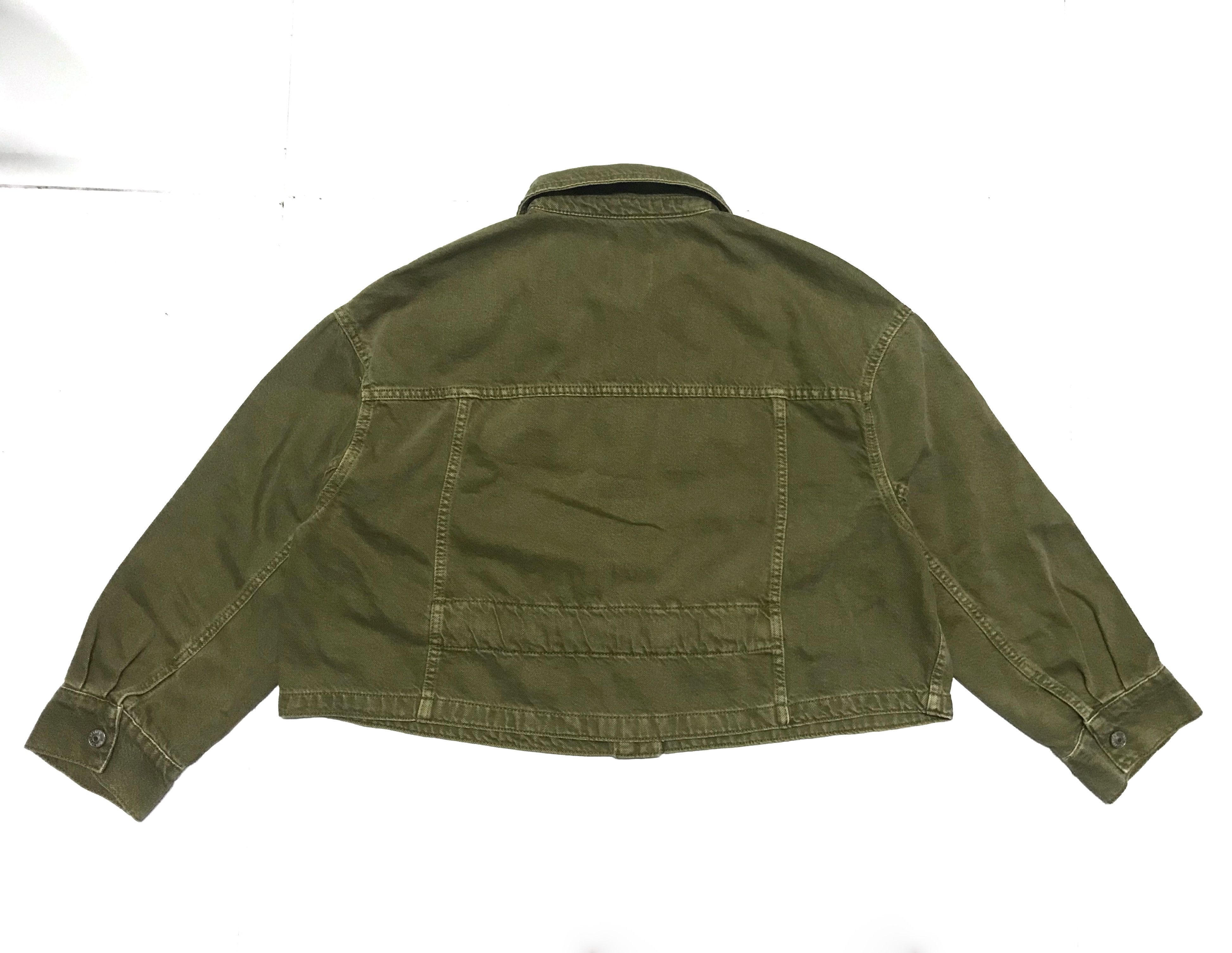 Zara Zara cropped denim jacket Size XL / US 12-14 / IT 48-50 - 4 Thumbnail