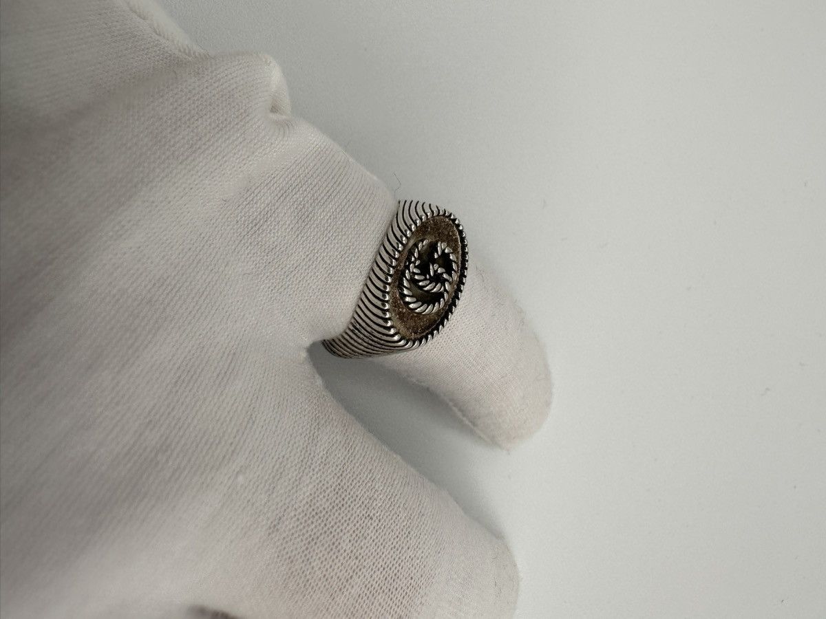 Gucci Gucci .925 Silver GG Signet Ring Size ONE SIZE - 5 Thumbnail