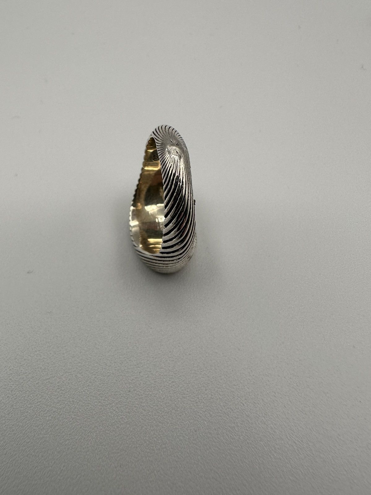 Gucci Gucci .925 Silver GG Signet Ring Size ONE SIZE - 6 Thumbnail