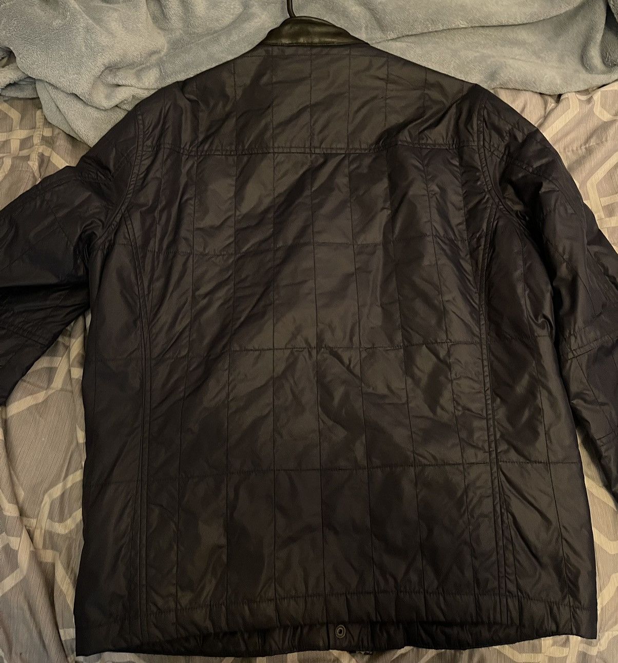 John varvatos quilted bomber jacket hotsell