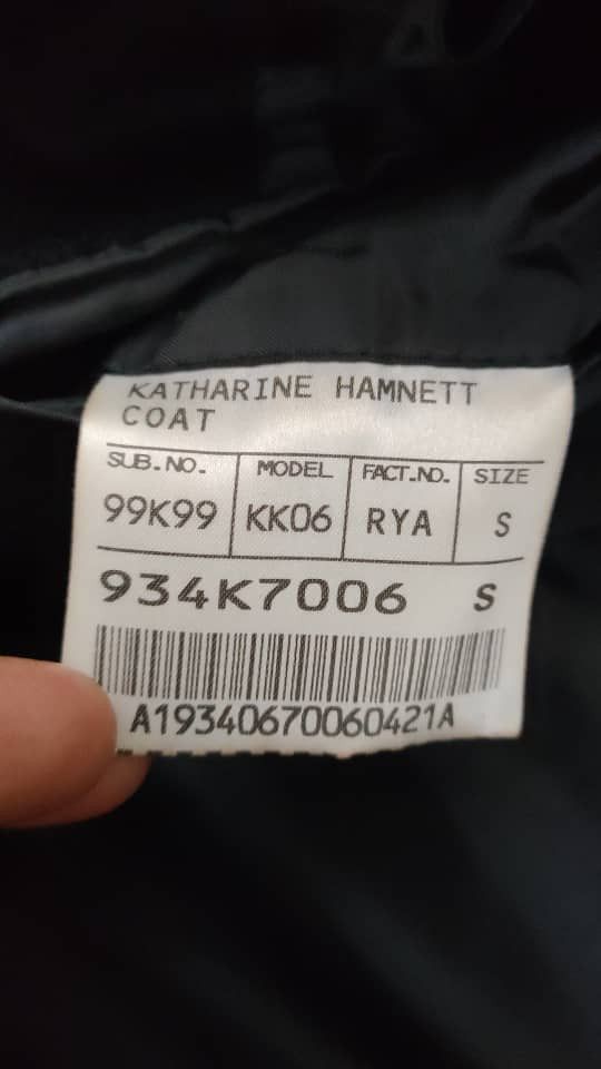 Katharine Hamnett London Katharine Hamnett Long Coat Size S / US 4 / IT 40 - 8 Thumbnail