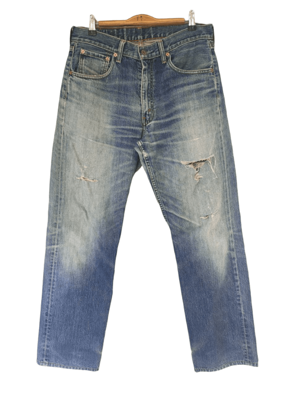 Levi's Vintage Levi's 503 Distressed Denim Size US 33 - 1 Thumbnail