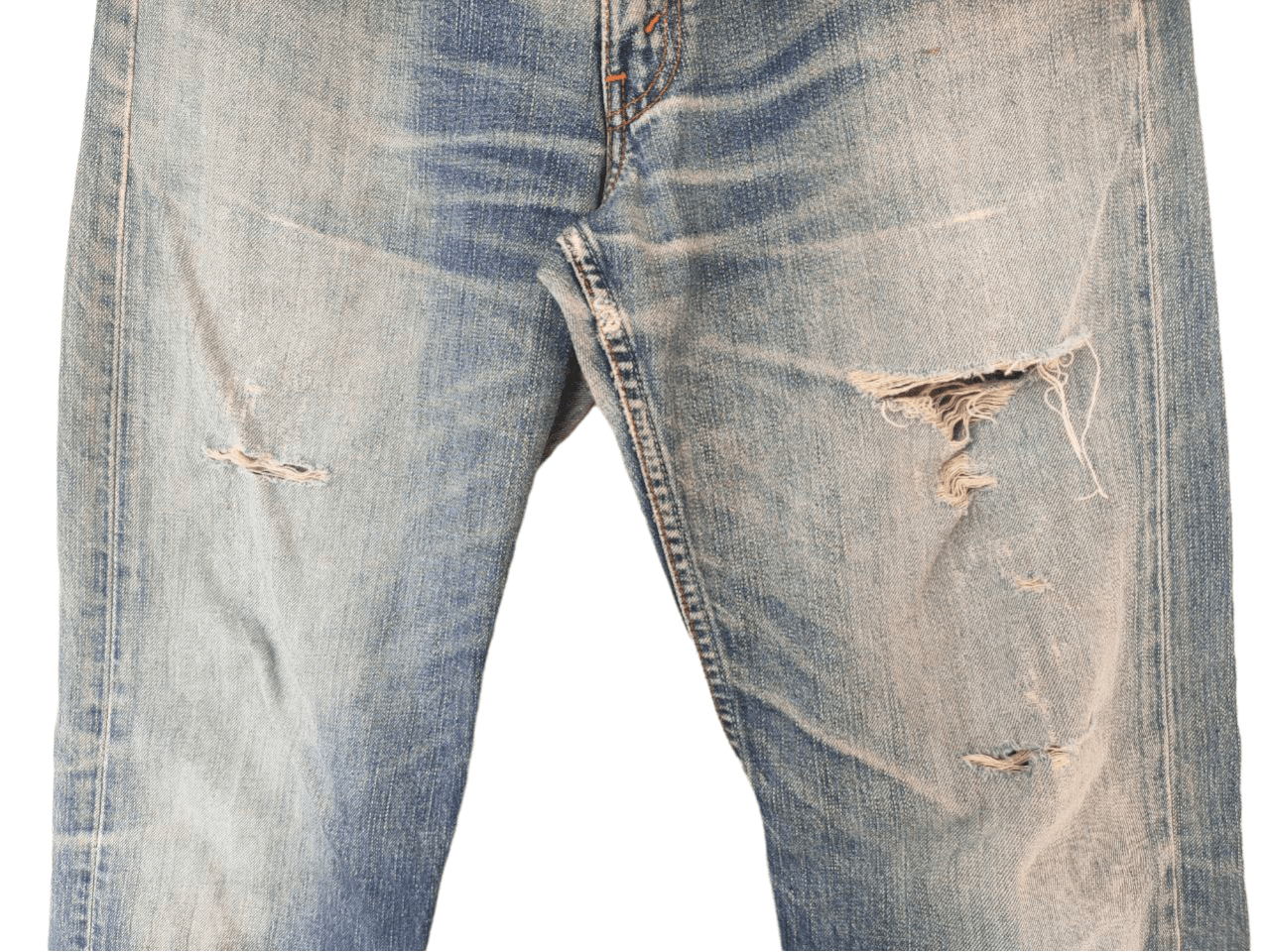 Levi's Vintage Levi's 503 Distressed Denim Size US 33 - 3 Thumbnail