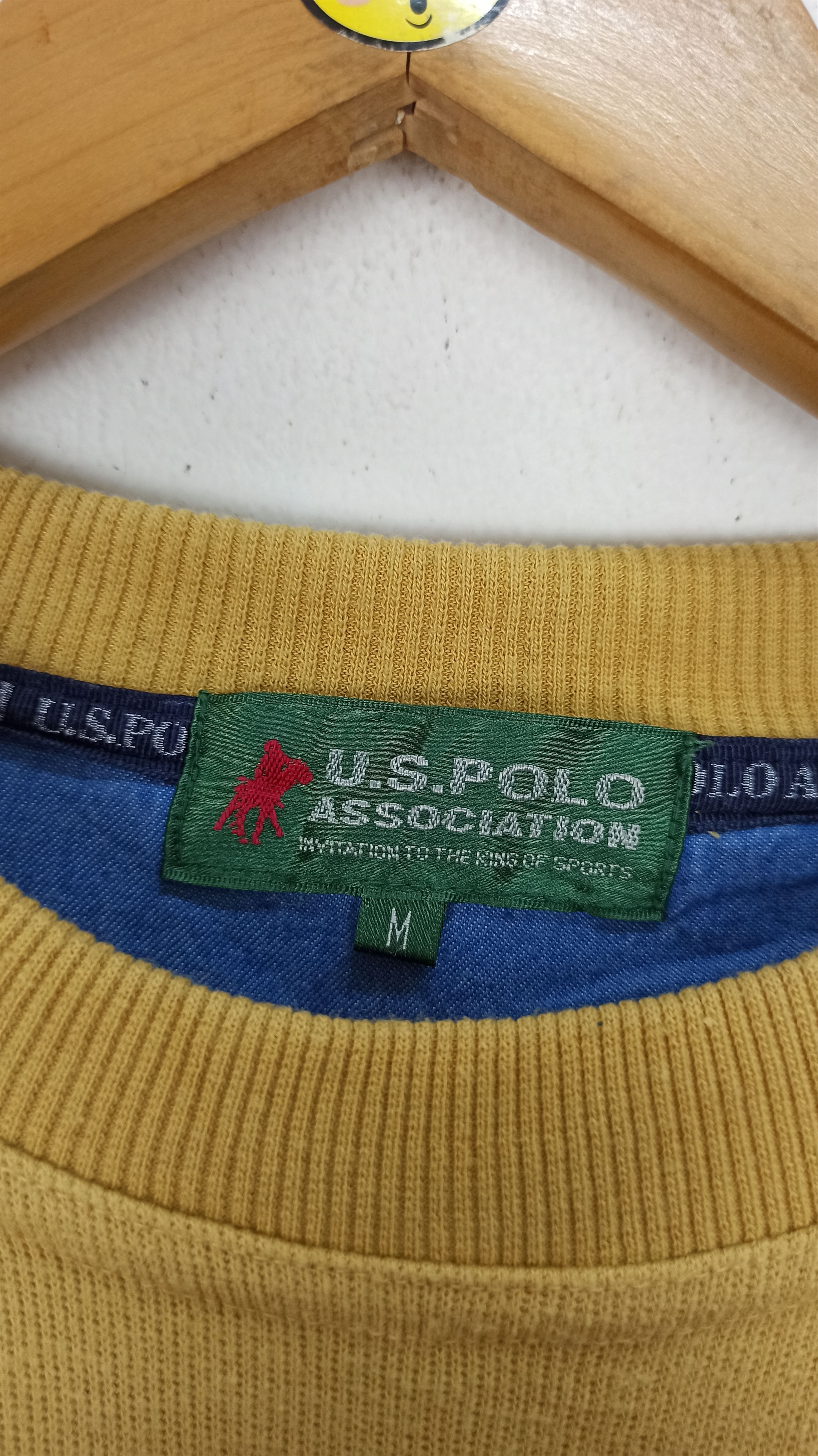 U.S. Polo Assn. Vintage US Polo Association Sweatshirt Crewneck Big Logo Size US M / EU 48-50 / 2 - 6 Thumbnail
