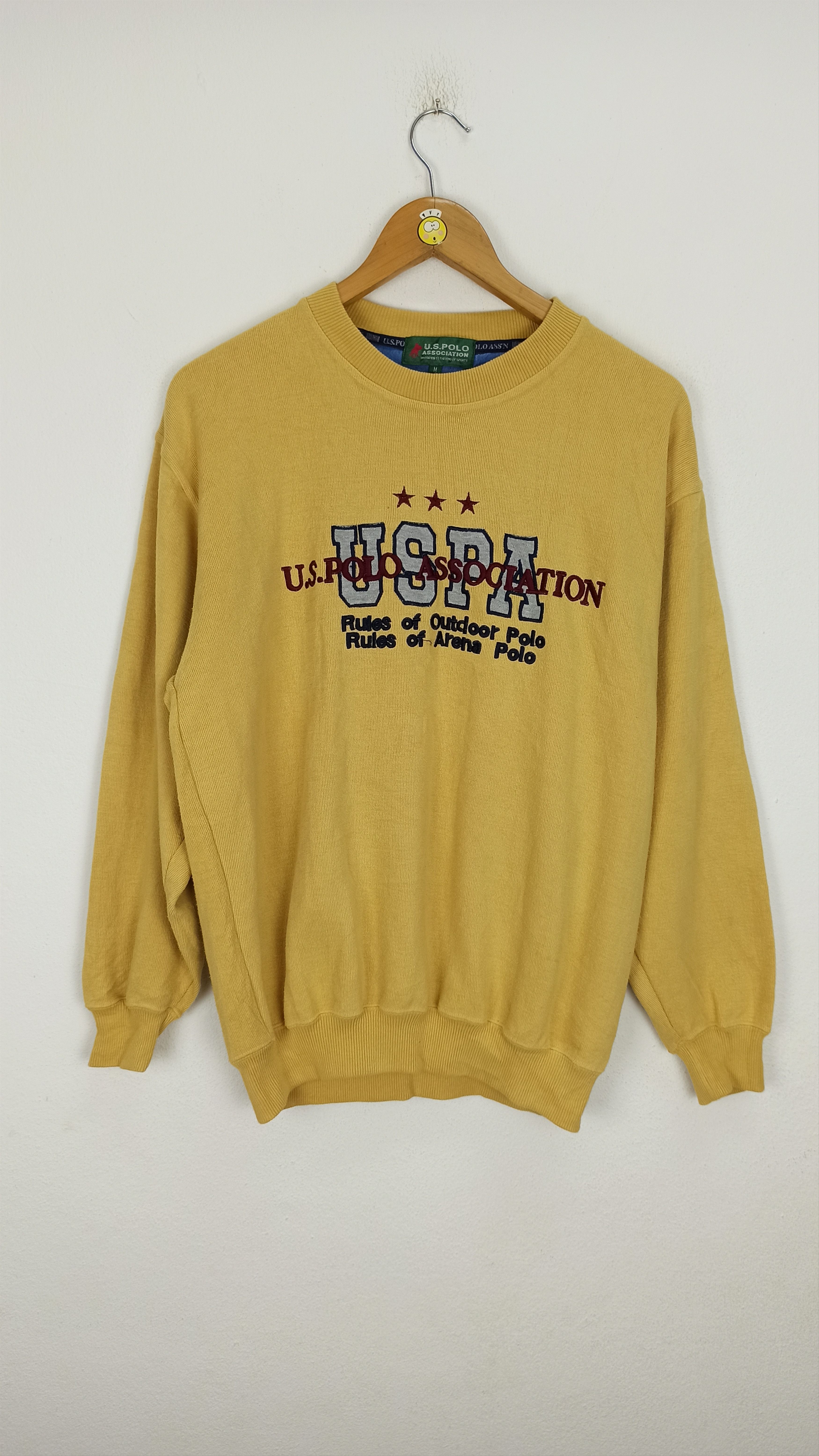 U.S. Polo Assn. Vintage US Polo Association Sweatshirt Crewneck Big Logo Size US M / EU 48-50 / 2 - 1 Thumbnail