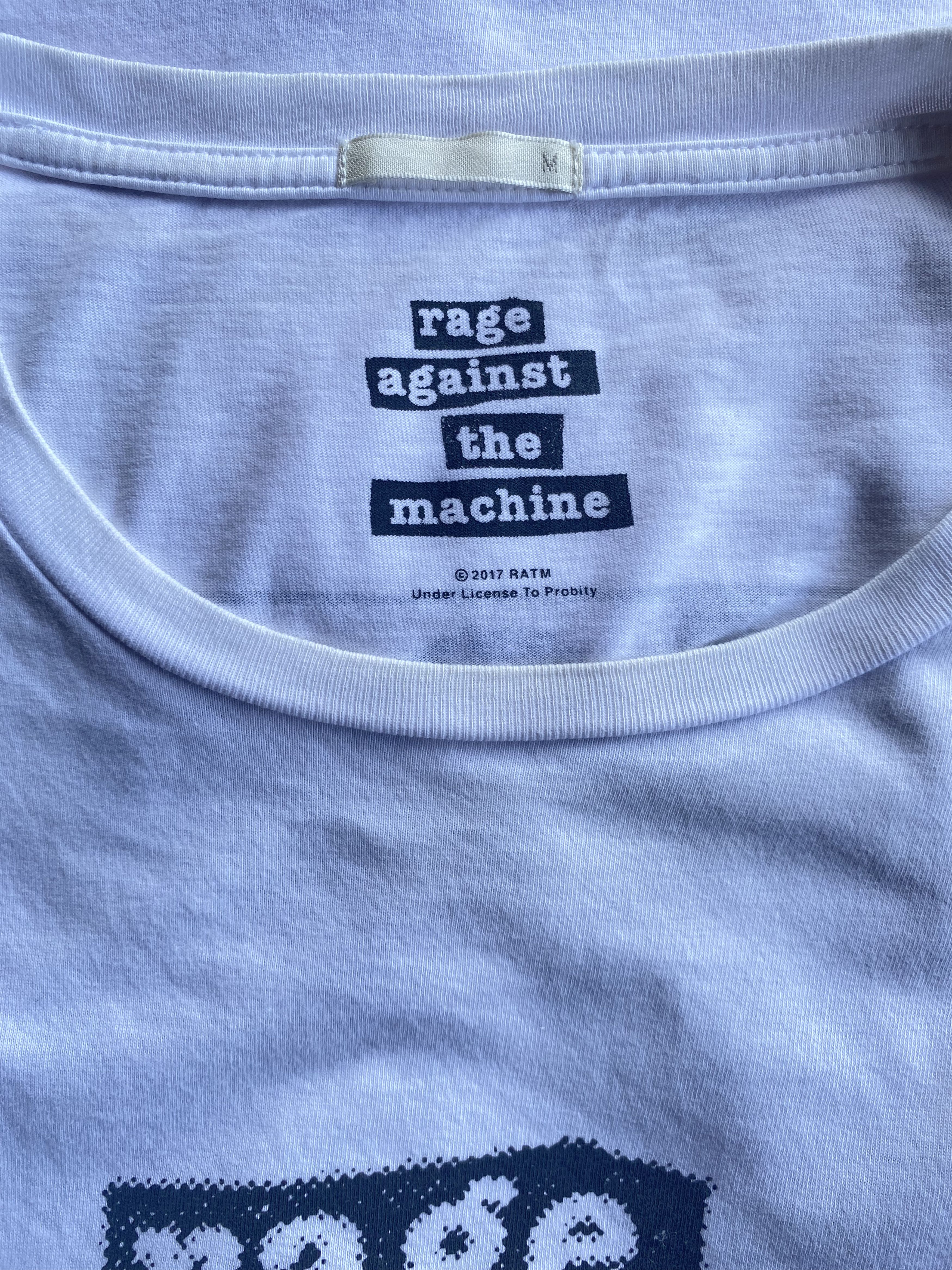 Band Tees 💥Rage Against The Machine / RATM rap metal tee shirt Size US M / EU 48-50 / 2 - 3 Thumbnail