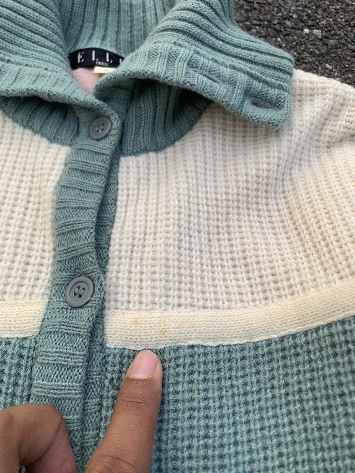 Japanese Brand 🔥ELLE SPORTS Beautiful Stripes Knitwear Size US M / EU 48-50 / 2 - 15 Thumbnail