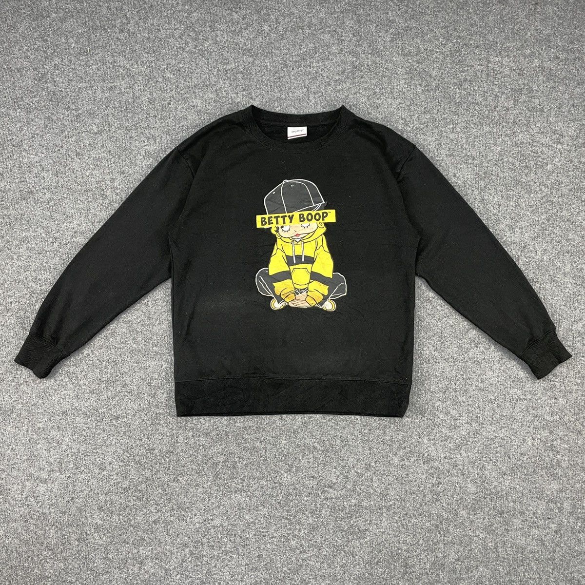 Cartoon Network × Japanese Brand Betty Boop Crewneck Big Logo Sweatshirts Size US L / EU 52-54 / 3 - 4 Thumbnail