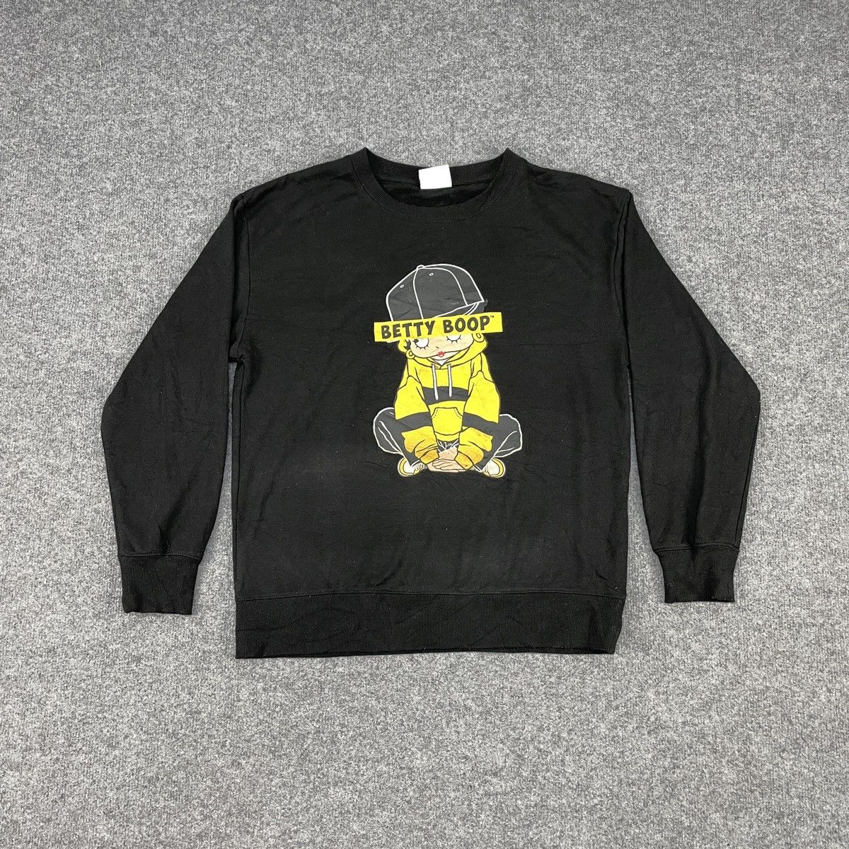 Cartoon Network × Japanese Brand Betty Boop Crewneck Big Logo Sweatshirts Size US L / EU 52-54 / 3 - 1 Thumbnail