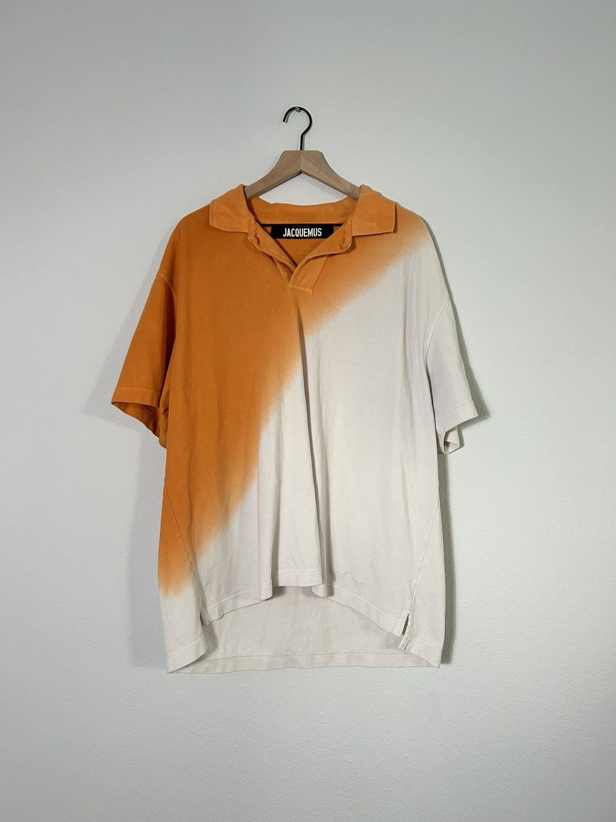 Jacquemus Sunset Dip dyed polo Size US XL / EU 56 / 4 - 1 Thumbnail