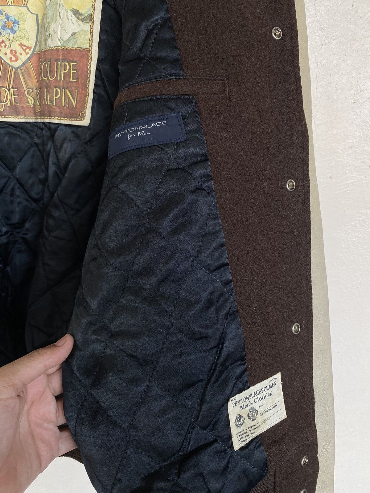 PPFM × Vintage Vintage 80s PPFM Peyton Place Varsity Jacket Letterman Size US M / EU 48-50 / 2 - 9 Thumbnail