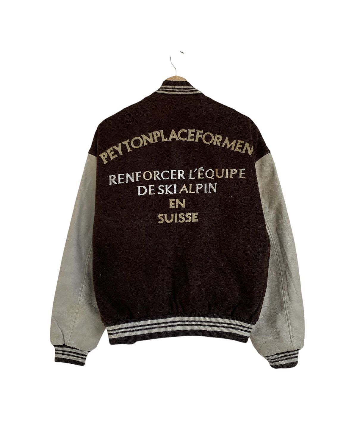 PPFM × Vintage Vintage 80s PPFM Peyton Place Varsity Jacket Letterman Size US M / EU 48-50 / 2 - 4 Thumbnail