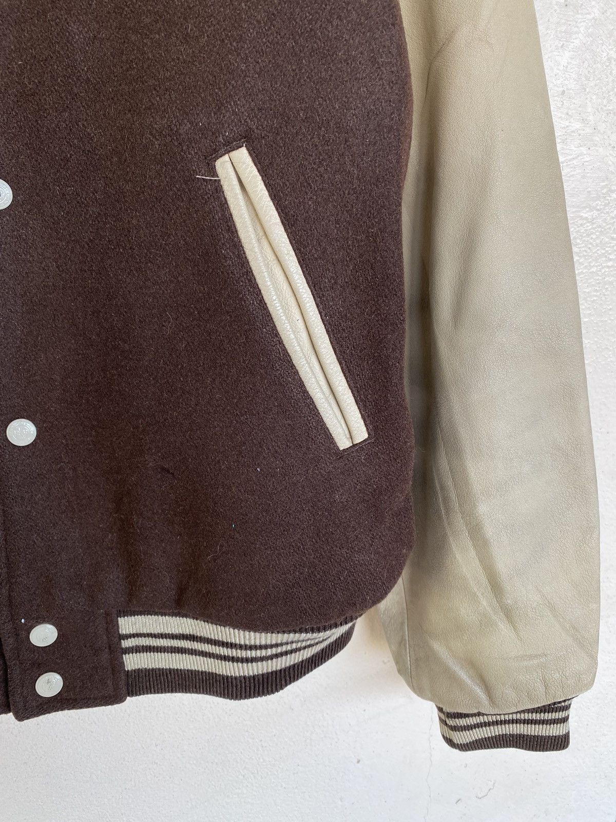 PPFM × Vintage Vintage 80s PPFM Peyton Place Varsity Jacket Letterman Size US M / EU 48-50 / 2 - 14 Thumbnail