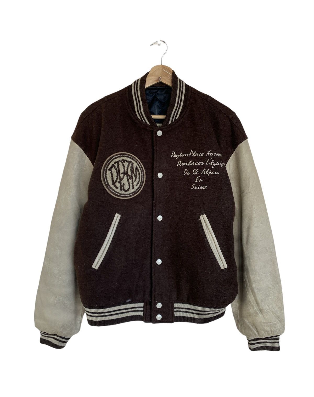 PPFM × Vintage Vintage 80s PPFM Peyton Place Varsity Jacket Letterman Size US M / EU 48-50 / 2 - 3 Thumbnail