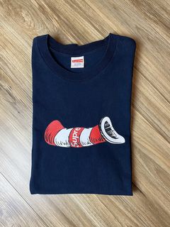 Supreme t shirt 2024 cat in the hat