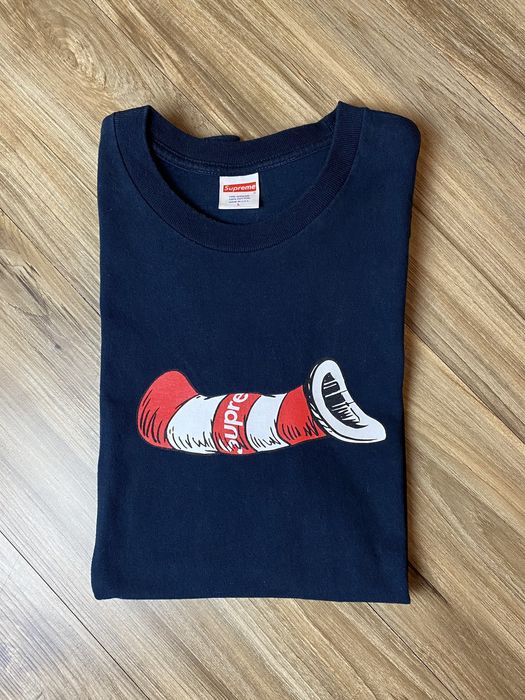 Supreme Supreme Cat In The Hat Tee | Grailed