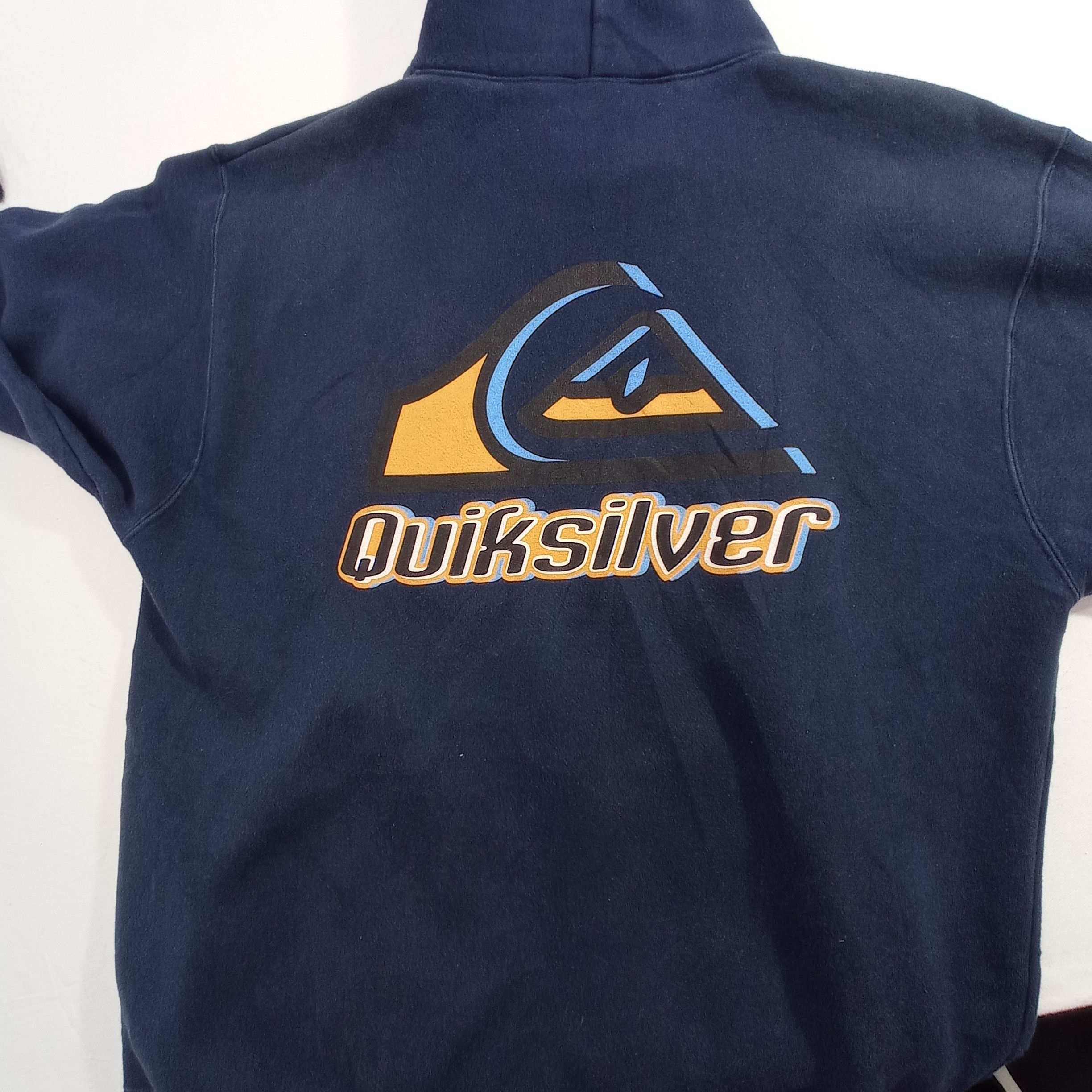 Quicksilver Vintage Quiksilver Made In Japan Hoodie Size US L / EU 52-54 / 3 - 3 Thumbnail