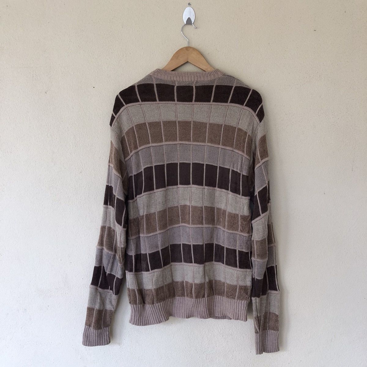 Japanese Brand PATCHWORK SWEATSHIRT LINDBERGH FABRIC JAPAN Size US L / EU 52-54 / 3 - 6 Thumbnail