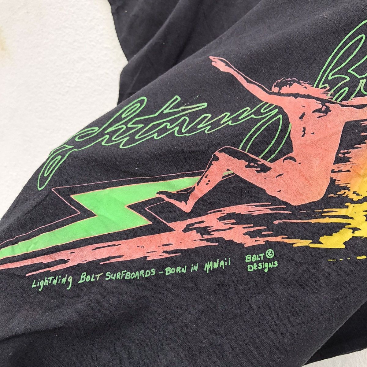 Lightning Bolt VINTAGE LIGHTING BOLT SURFBOARDS BIG LOGO T-SHIRT Size US L / EU 52-54 / 3 - 7 Thumbnail